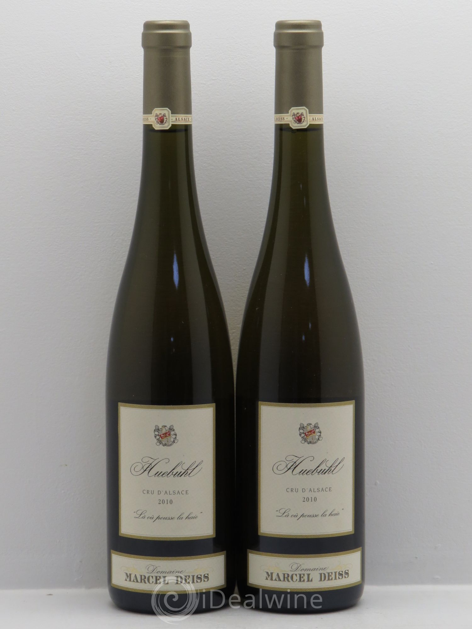 Alsace Huebuhl Marcel Deiss (Domaine) Là où Pousse La Haie 2010 - Lot de 2 bouteilles - 0