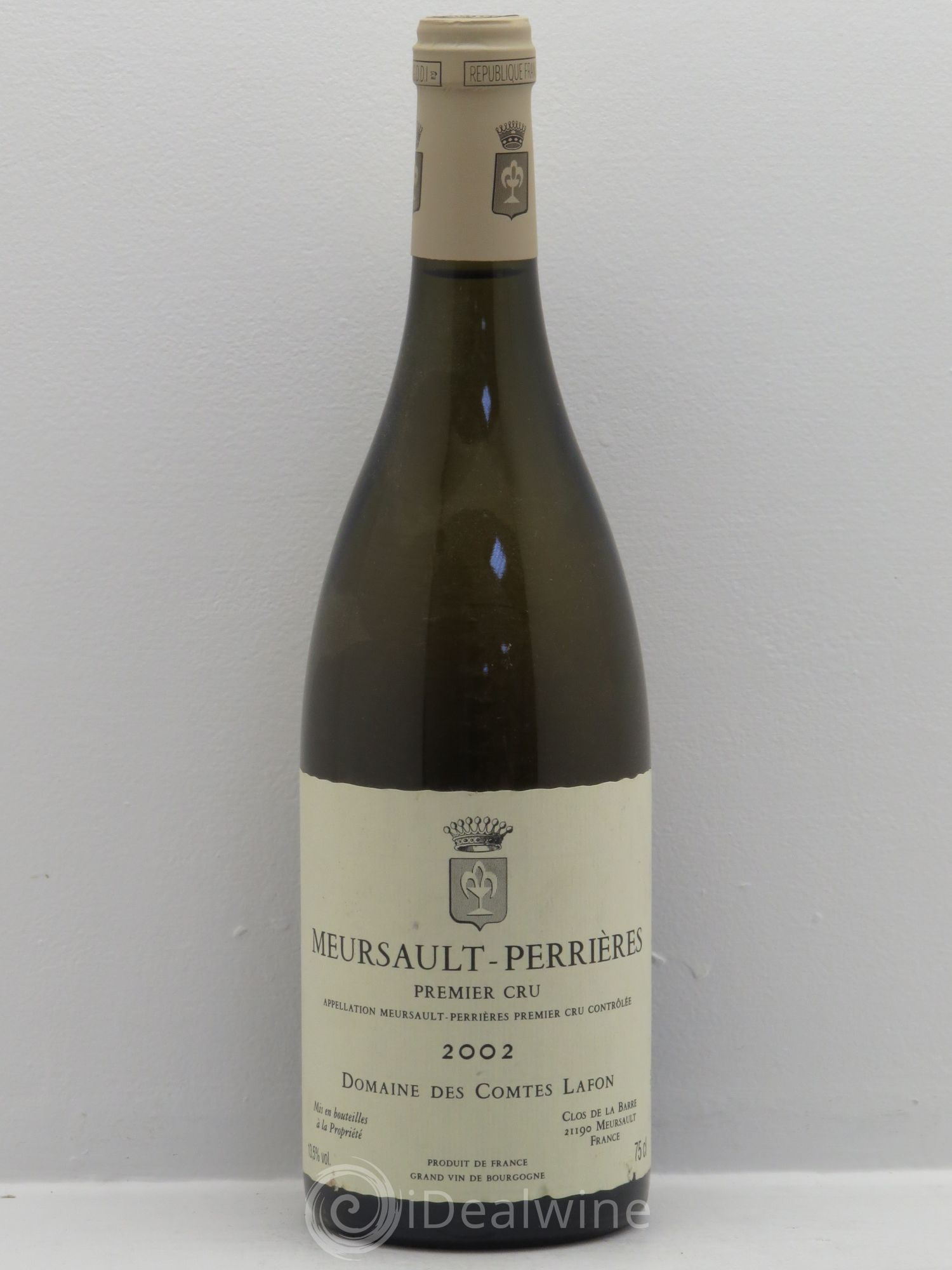 Meursault 1er Cru Perrières Comtes Lafon (Domaine des) 2002 - Lot de 1 bouteille - 0