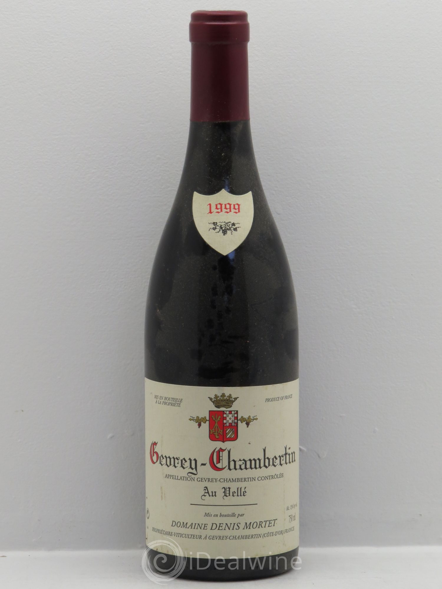 Gevrey-Chambertin Denis Mortet (Domaine) Au Vellé 1999 - Lot de 1 bouteille - 0