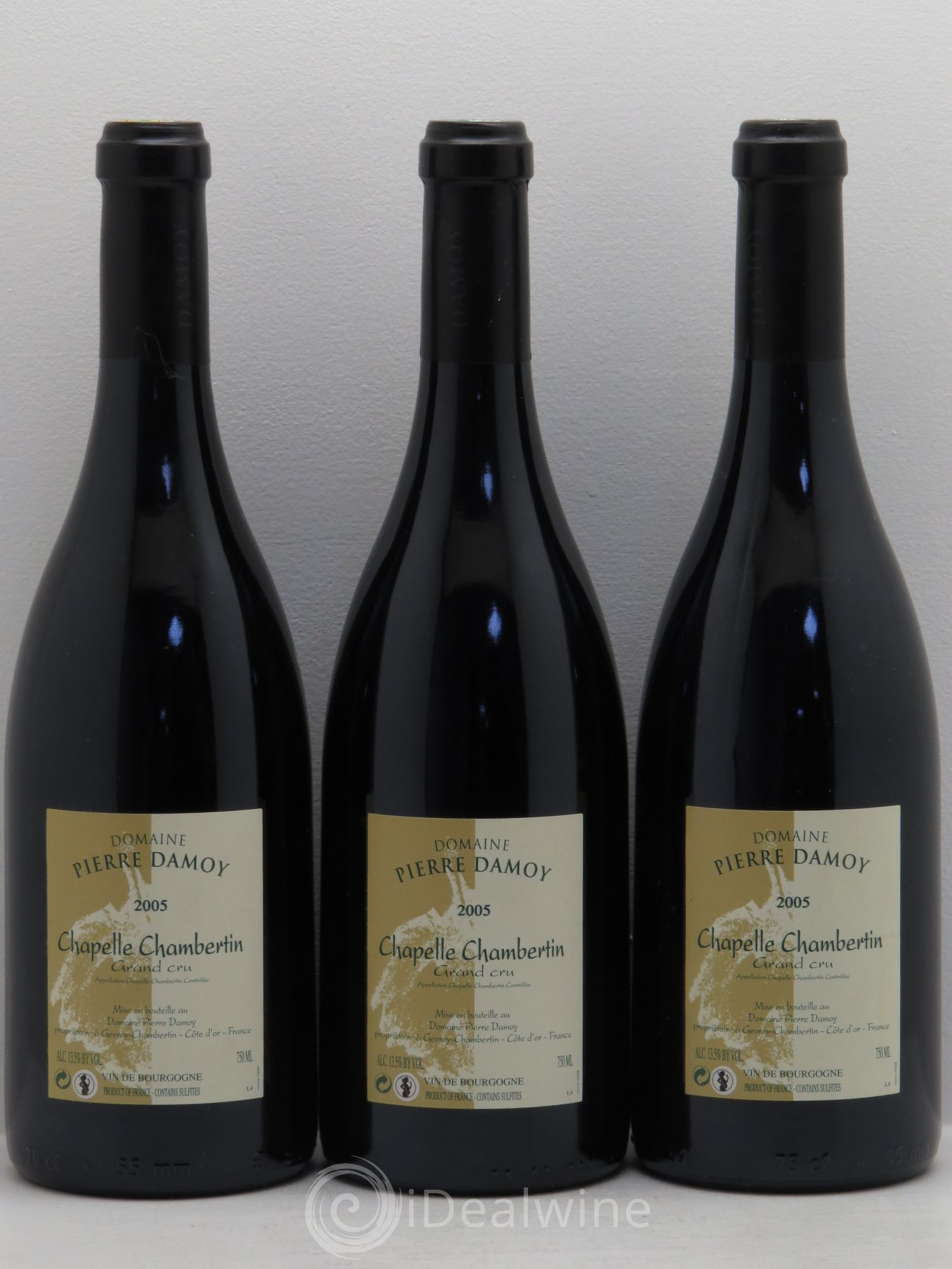 Chapelle-Chambertin Grand Cru Pierre Damoy 2005 - Lot de 3 bouteilles - 0