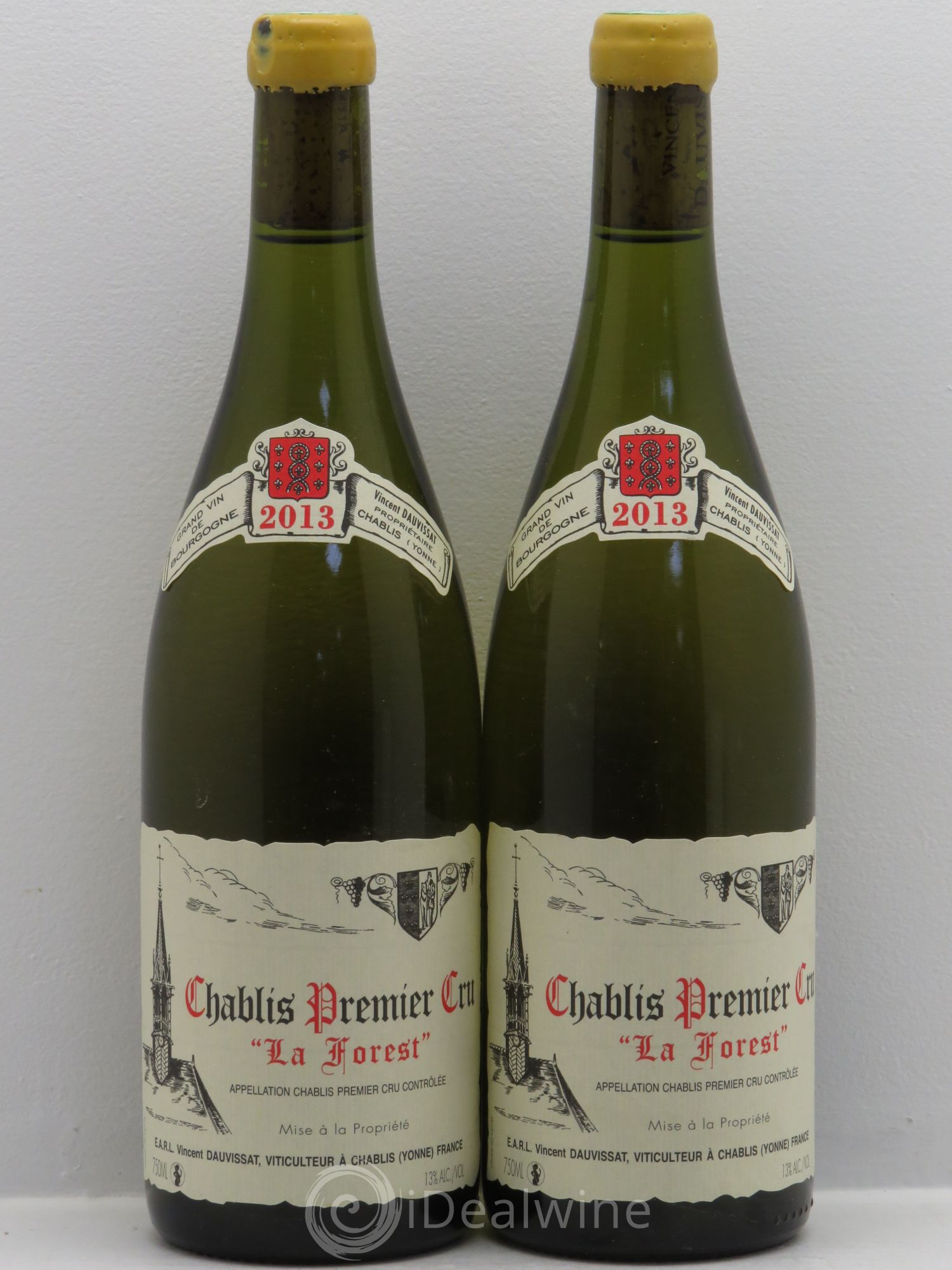 Chablis 1er Cru La Forest Vincent Dauvissat (Domaine) 2013 - Lot de 2 bouteilles - 0