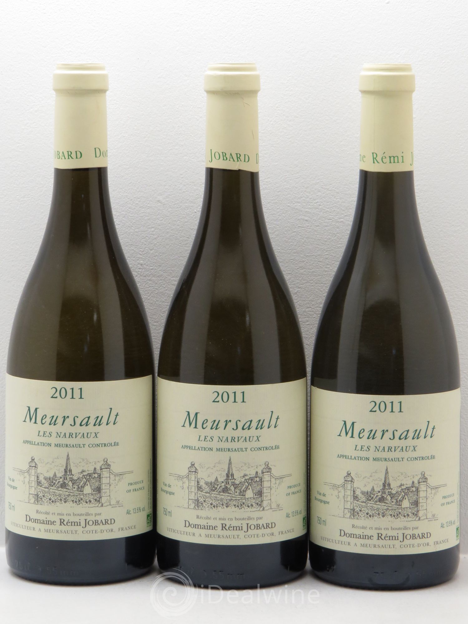 Meursault Les Narvaux Rémi Jobard (Domaine) 2011 - Lot de 3 bouteilles - 0