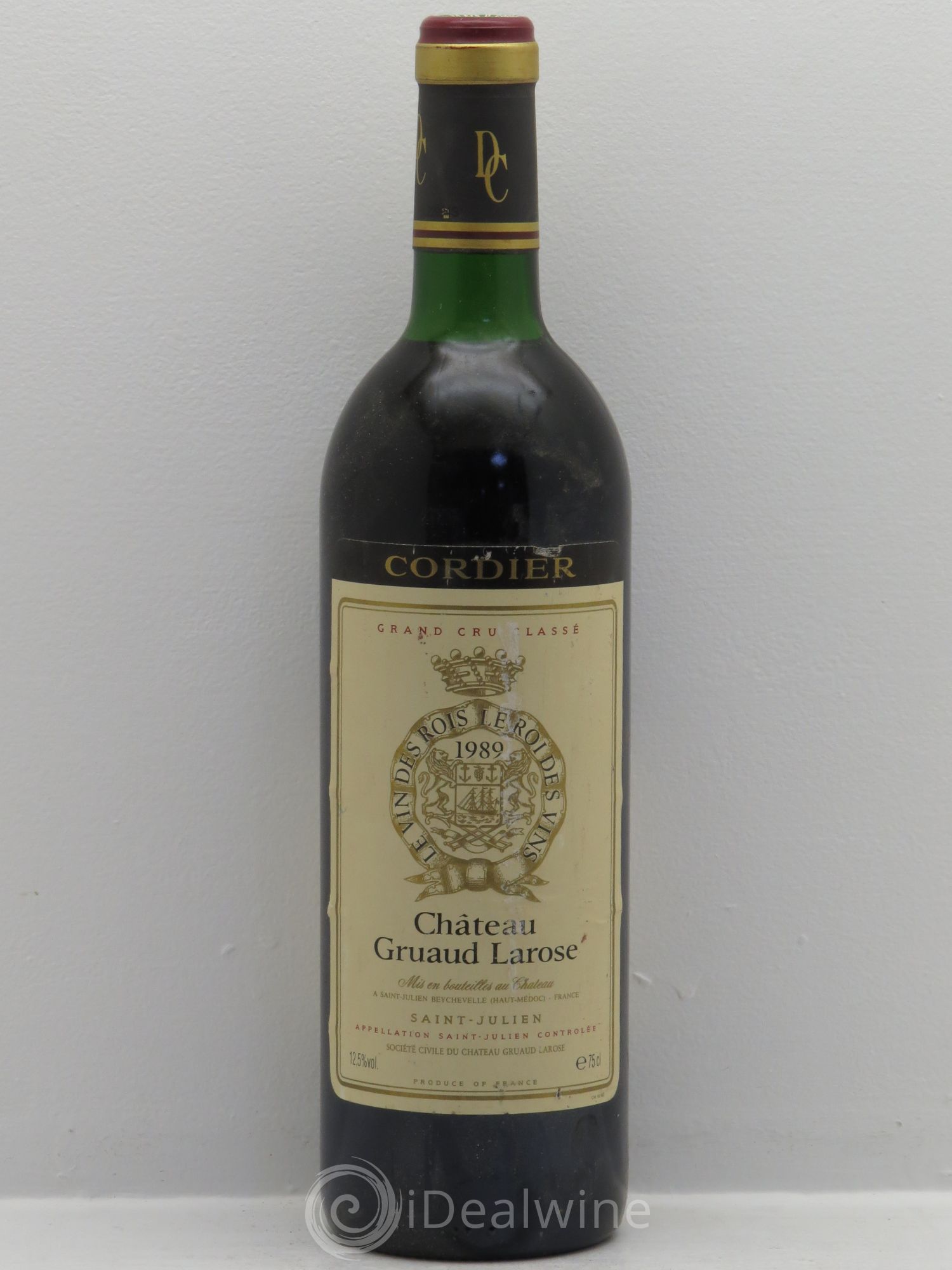 Château Gruaud Larose 2ème Grand Cru Classé 1989 - Lot de 1 bouteille - 0