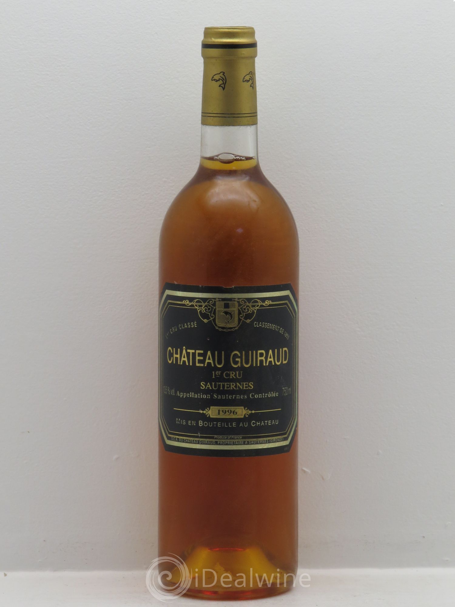 Château Guiraud 1er Grand Cru Classé 1996 - Lotto di 6 bottiglie - 0