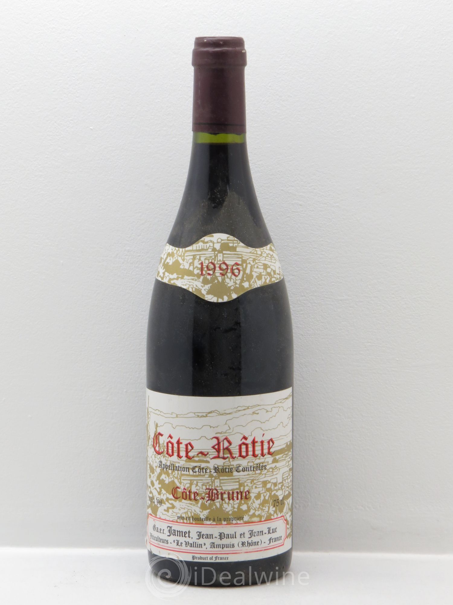 Côte-Rôtie Côte Brune Jamet (Domaine) 1996 - Lot de 1 bouteille - 0