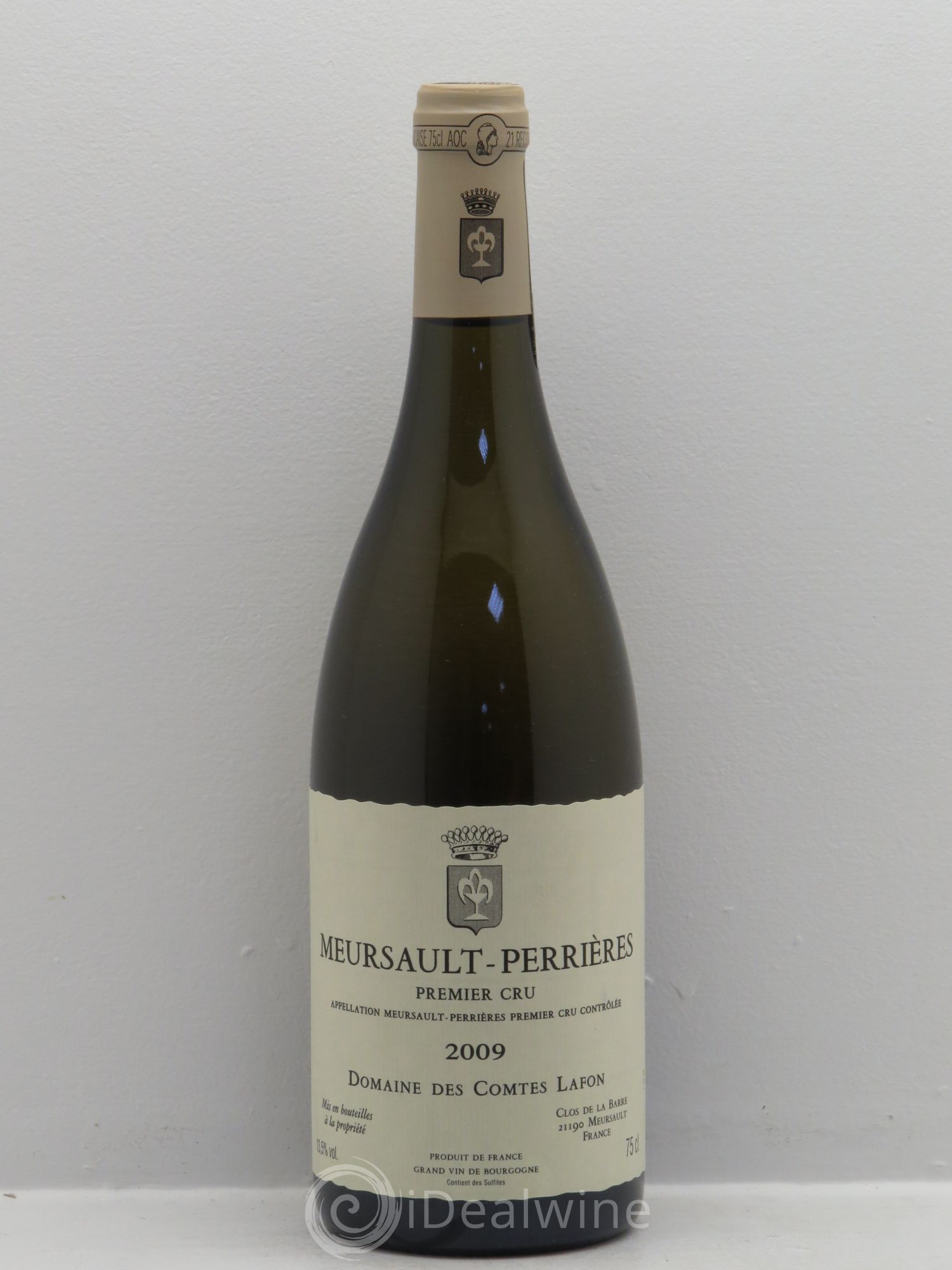 Meursault 1er Cru Perrières Comtes Lafon (Domaine des) 2009 - Lot de 1 bouteille - 0