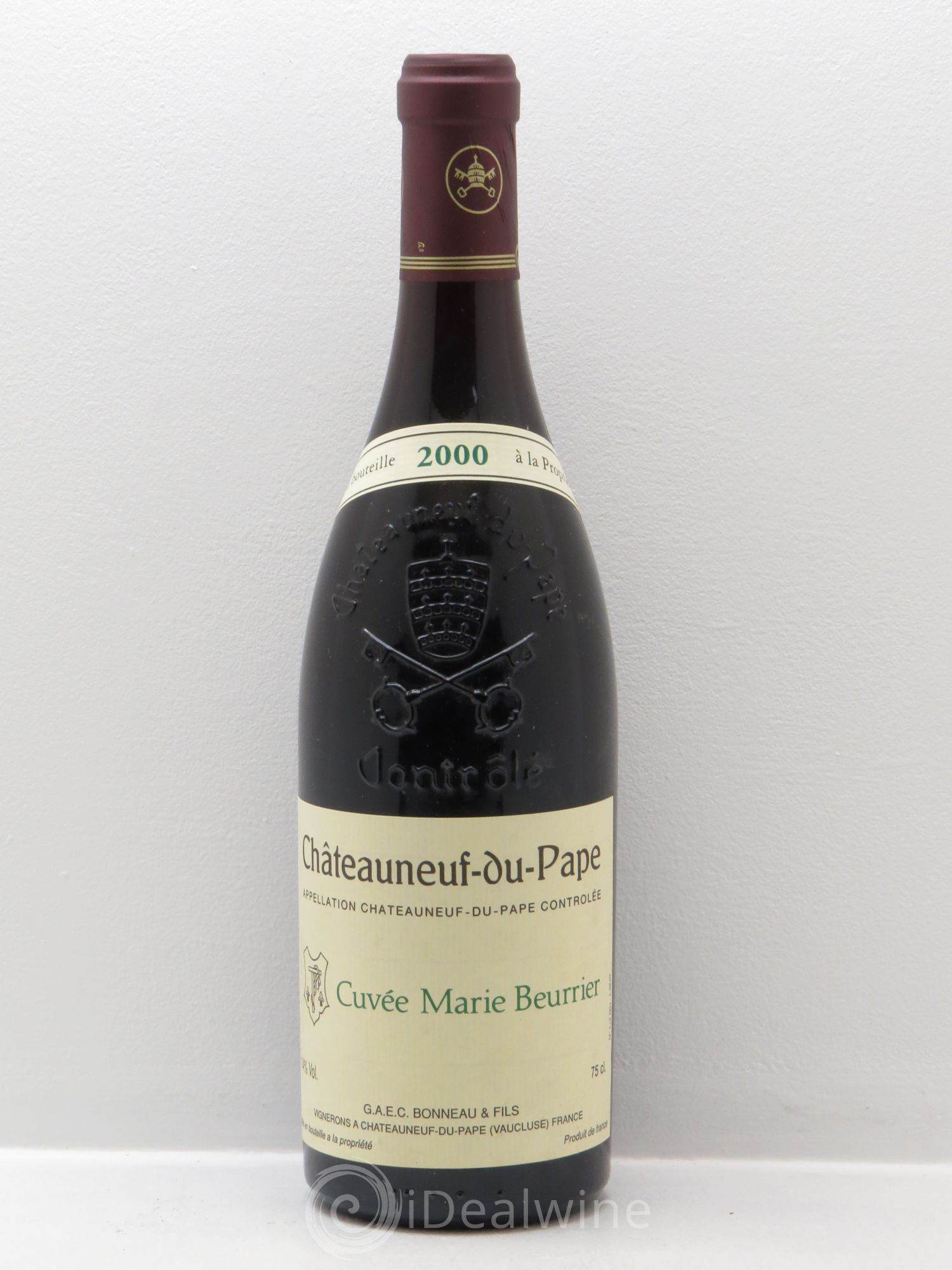 Châteauneuf-du-Pape Marie Beurrier Henri Bonneau & Fils 2000 - Lot de 1 bouteille - 0