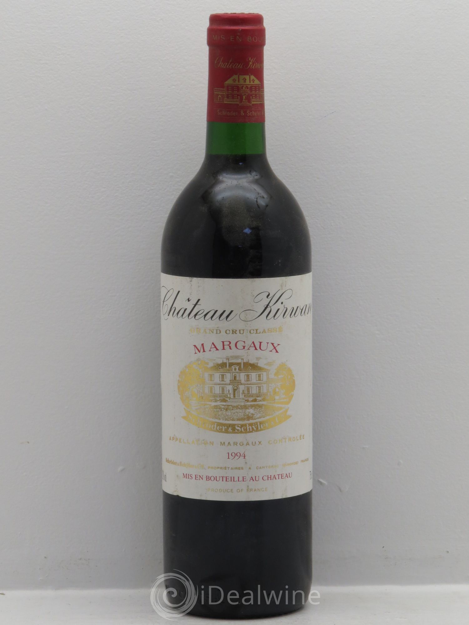 Château Kirwan 3ème Grand Cru Classé 1994 - Lot de 1 bouteille - 0