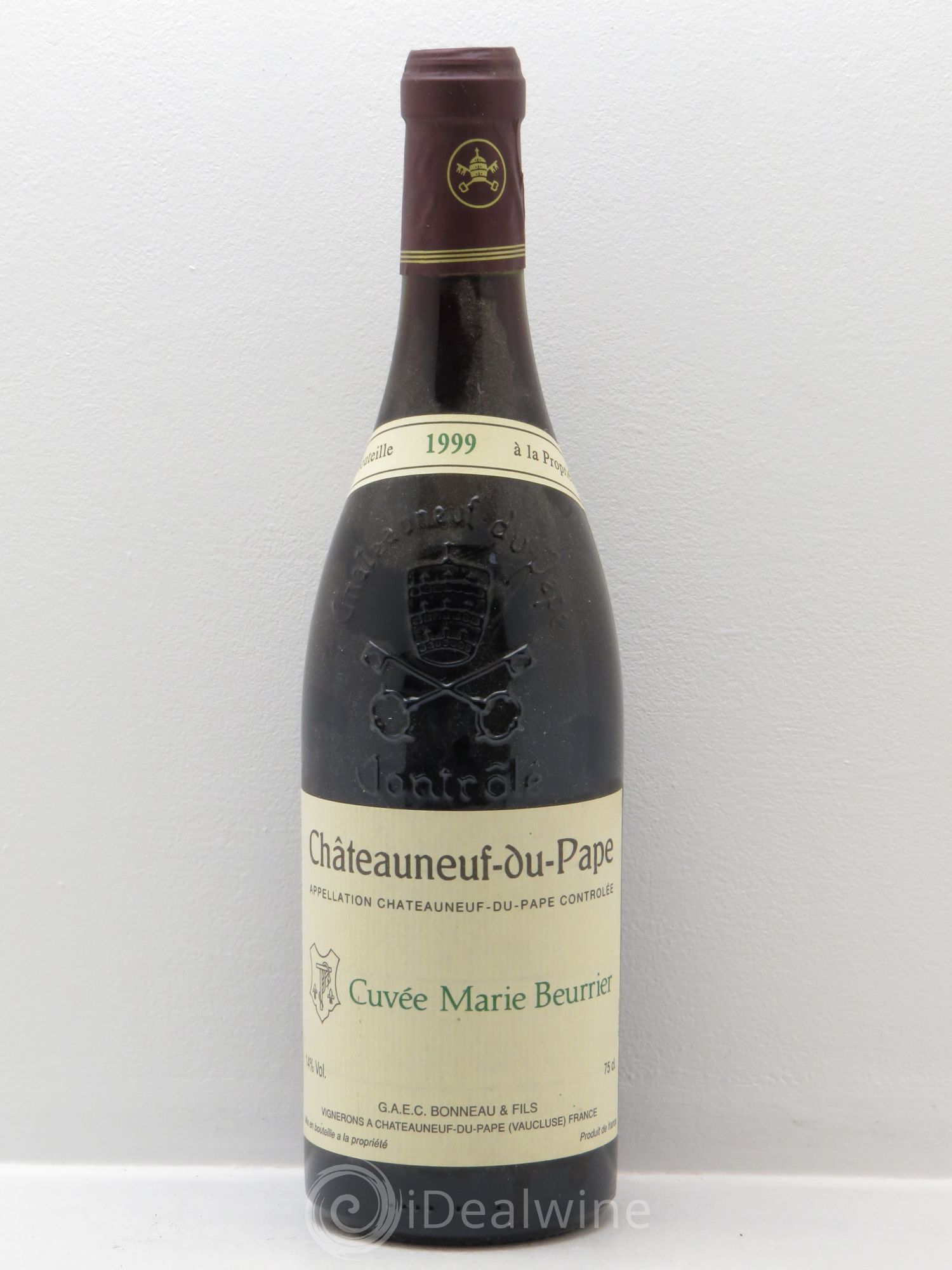 Châteauneuf-du-Pape Marie Beurrier Henri Bonneau & Fils 1999 - Lot de 1 bouteille - 0