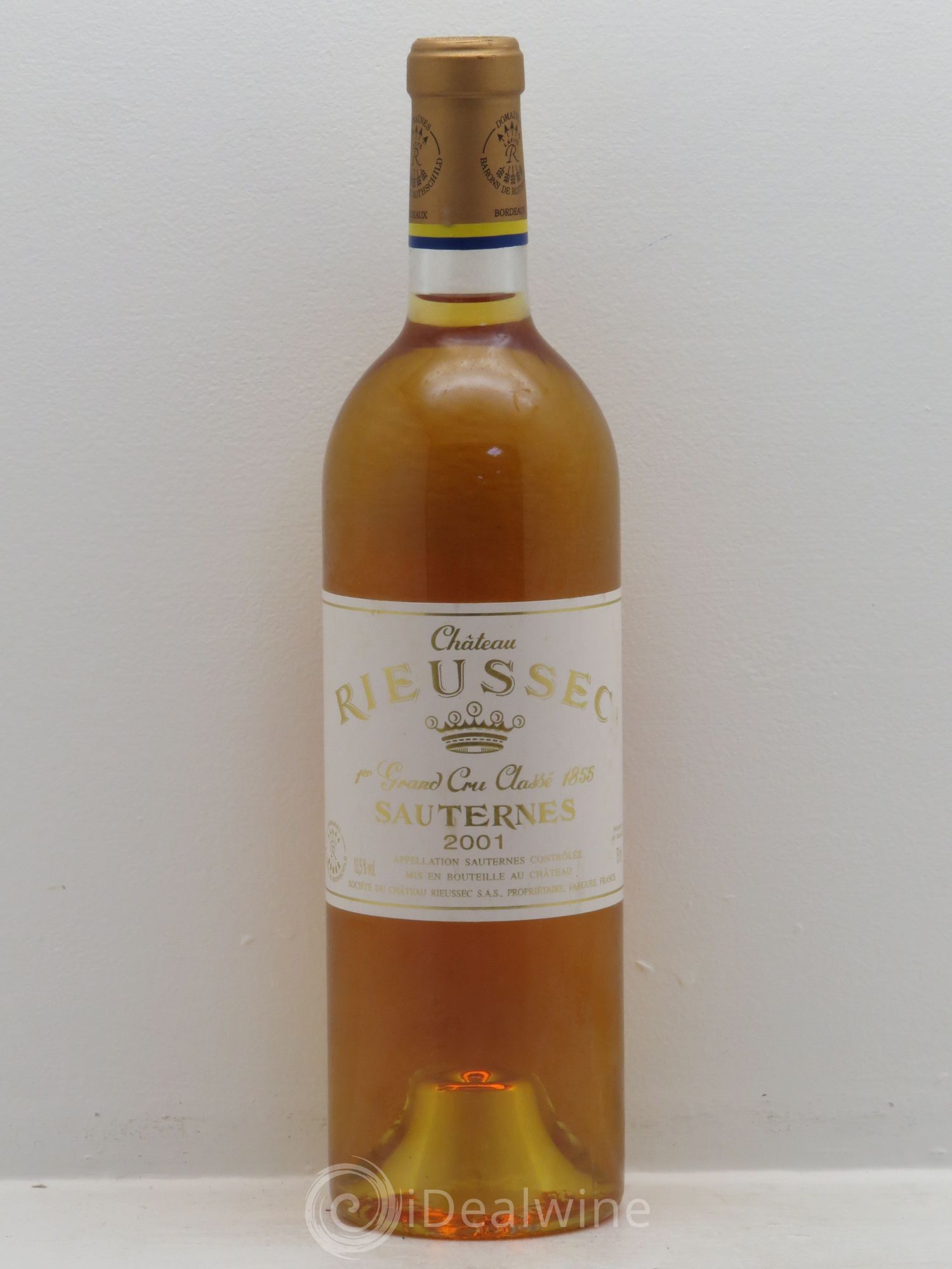 Château Rieussec 1er Grand Cru Classé 2001 - Lotto di 6 bottiglie - 0