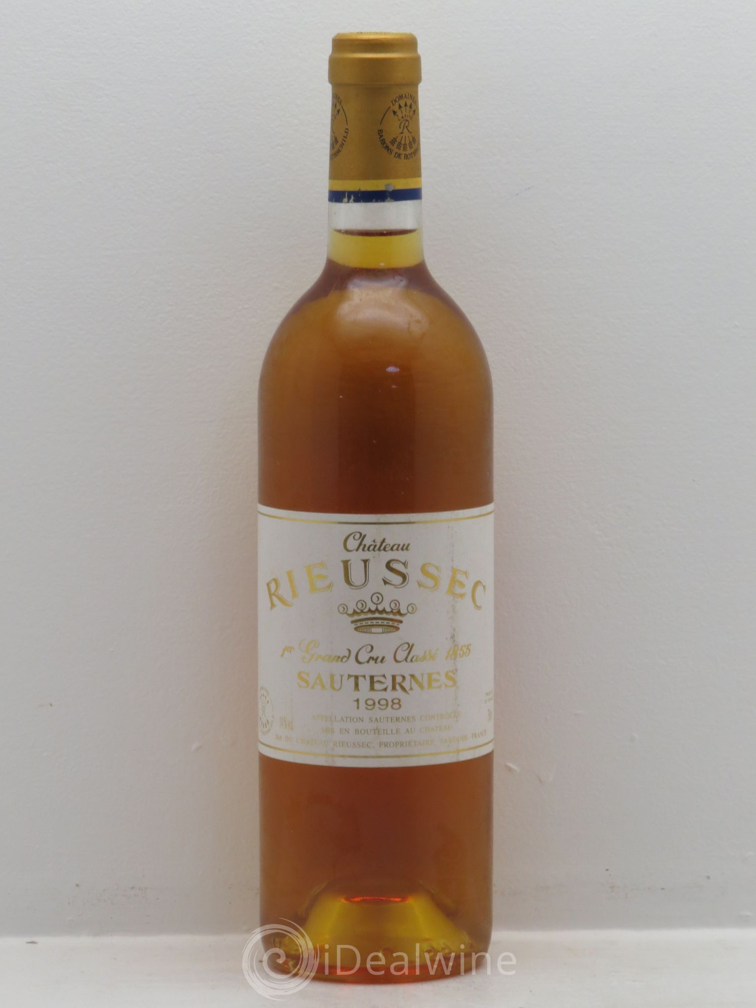 Château Rieussec 1er Grand Cru Classé 1998 - Posten von 1 Flasche - 0