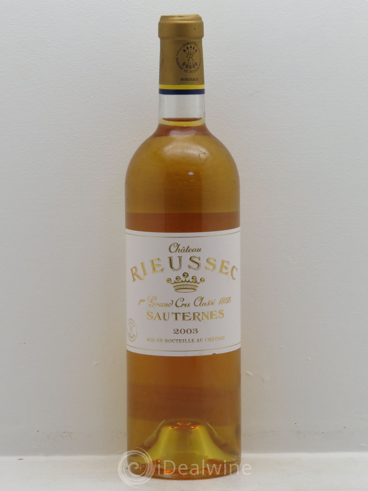 Château Rieussec 1er Grand Cru Classé 2003 - Posten von 1 Flasche - 0