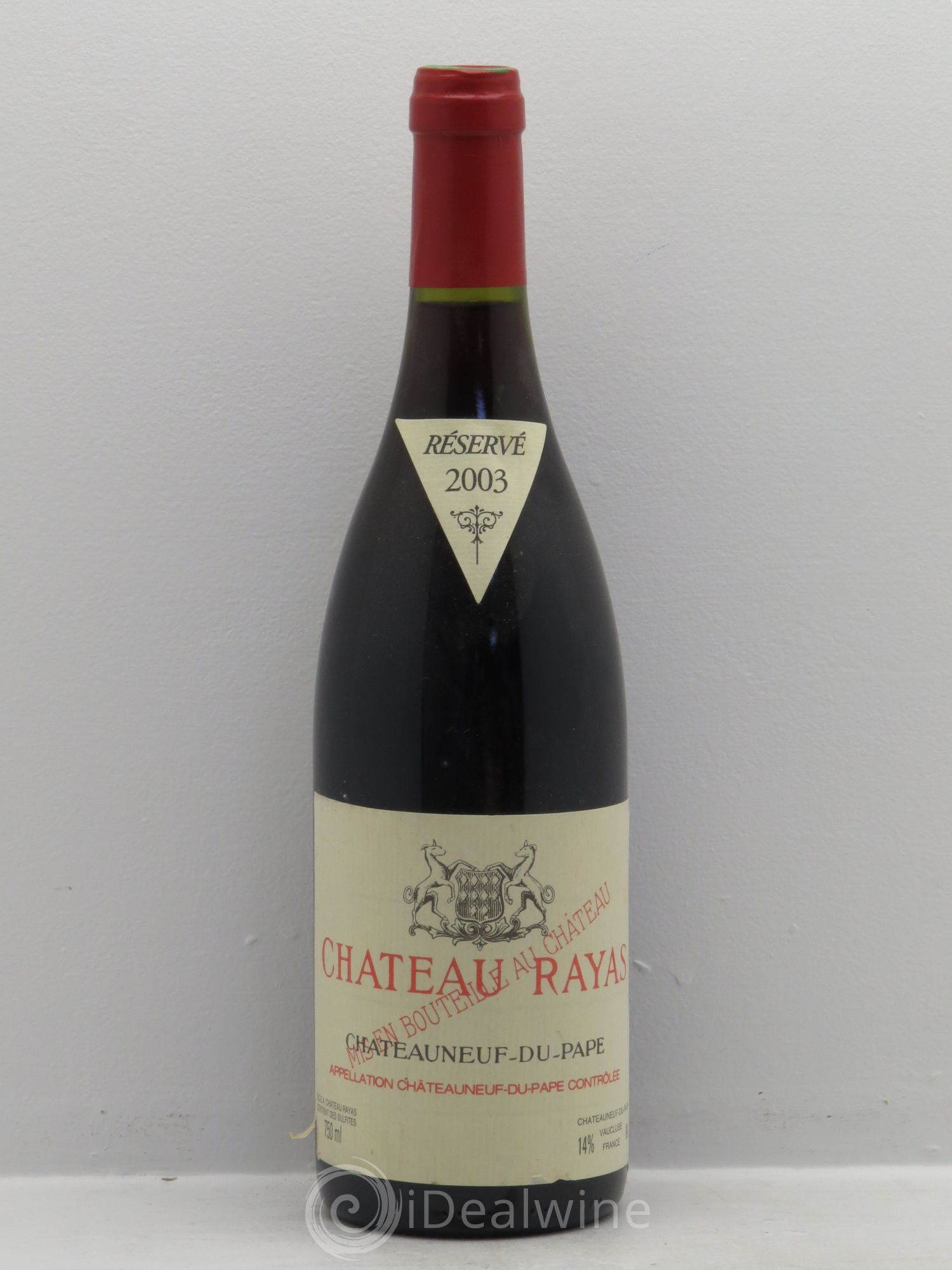 Châteauneuf-du-Pape Château Rayas Emmanuel Reynaud 2003 - Lot de 1 bouteille - 0