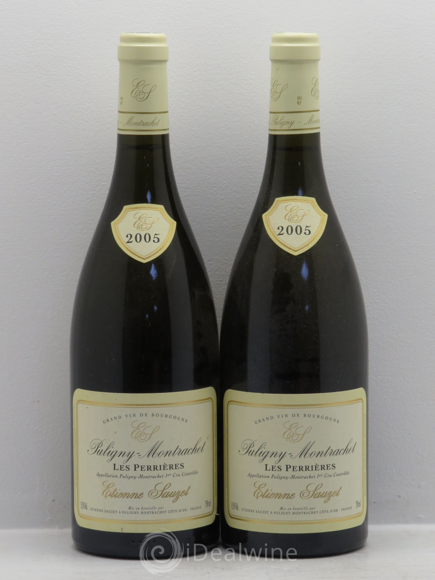 Puligny-Montrachet 1er Cru Les Perrières Etienne Sauzet 2005 - Lot de 2 bouteilles - 0
