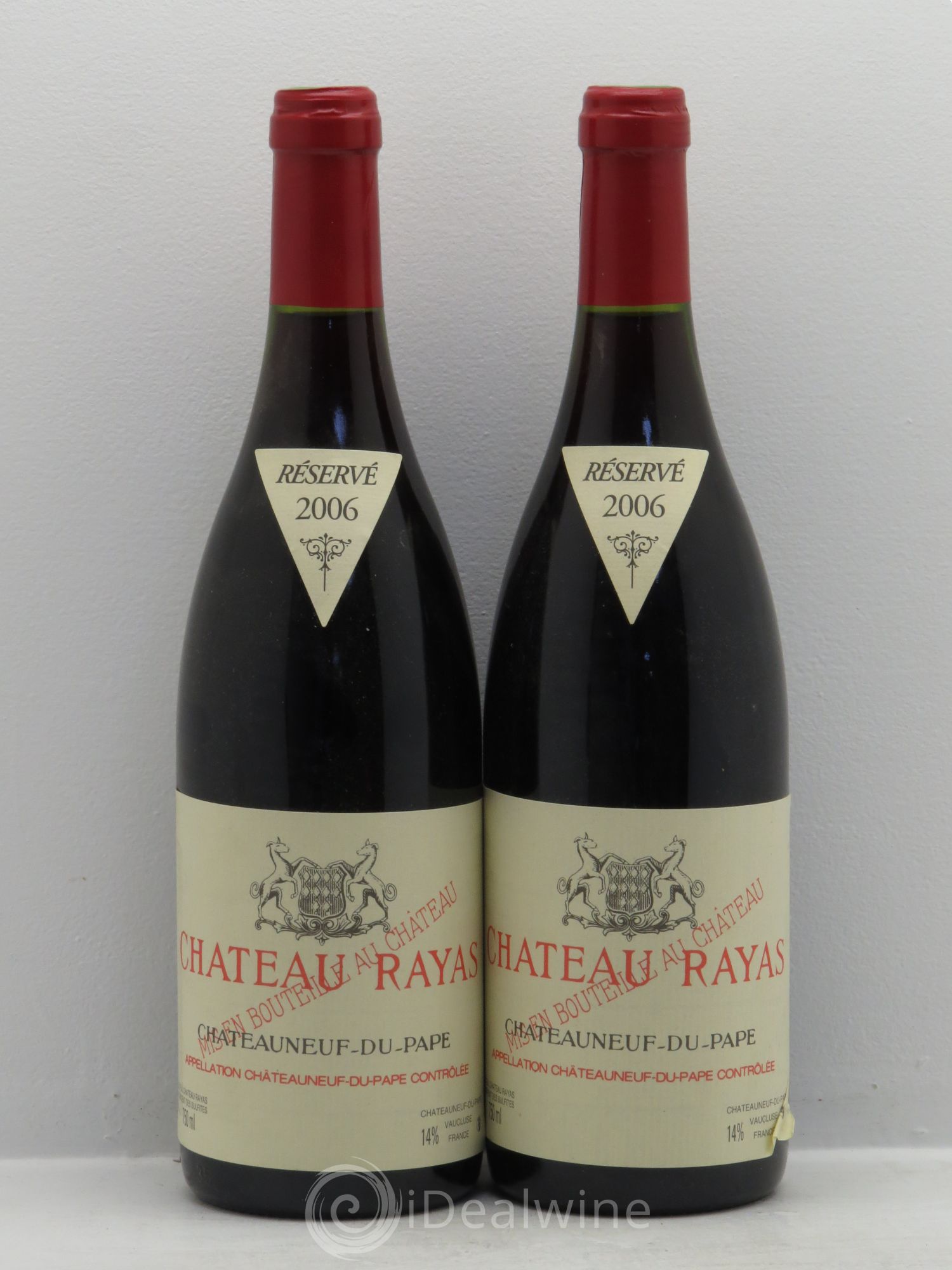 Châteauneuf-du-Pape Château Rayas Emmanuel Reynaud 2006 - Lot de 2 bouteilles - 0