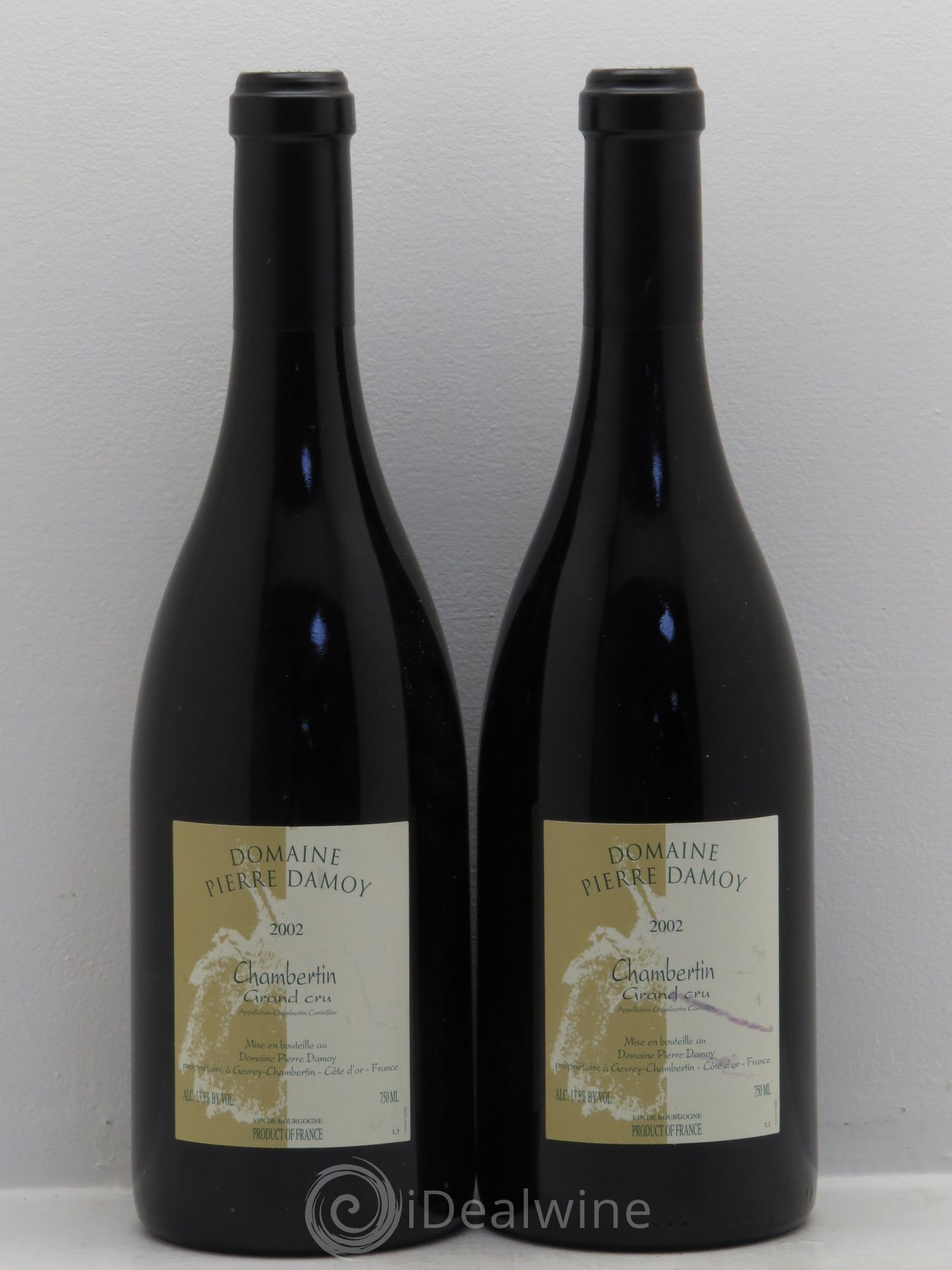 Chambertin Grand Cru Pierre Damoy 2002 - Lot de 2 bouteilles - 0