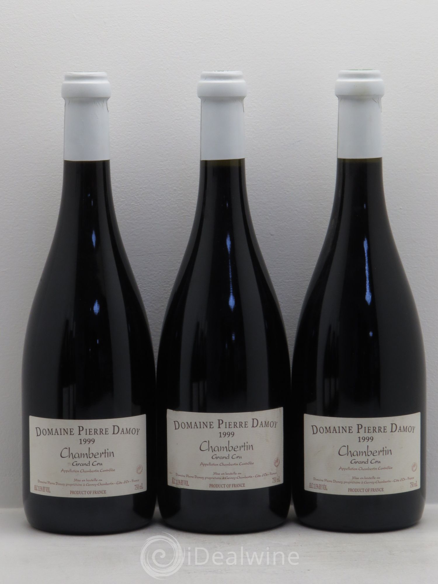 Chambertin Grand Cru Pierre Damoy 1999 - Lot de 3 bouteilles - 0