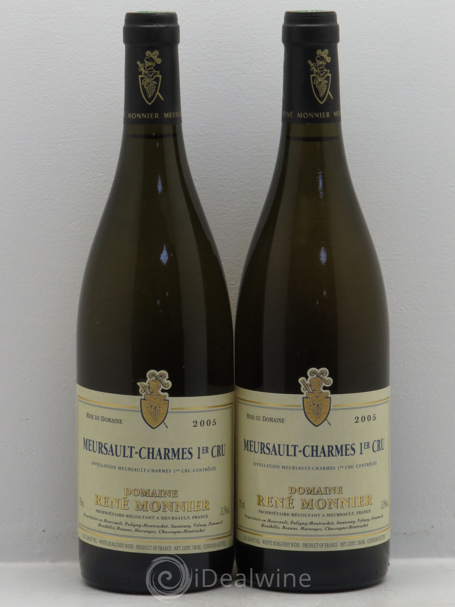 Meursault 1er Cru 2005 - Lot de 2 bouteilles - 0
