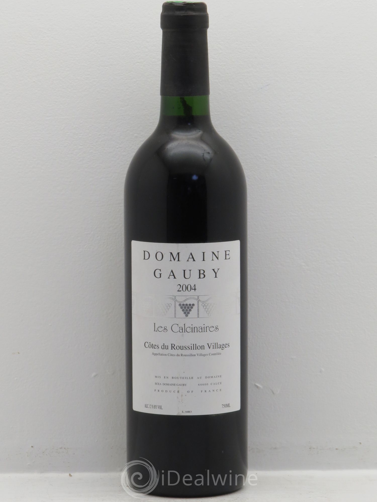 Côtes du Roussillon Les Calcinaires Gauby (Domaine) 2004 - Lot de 1 bouteille - 0