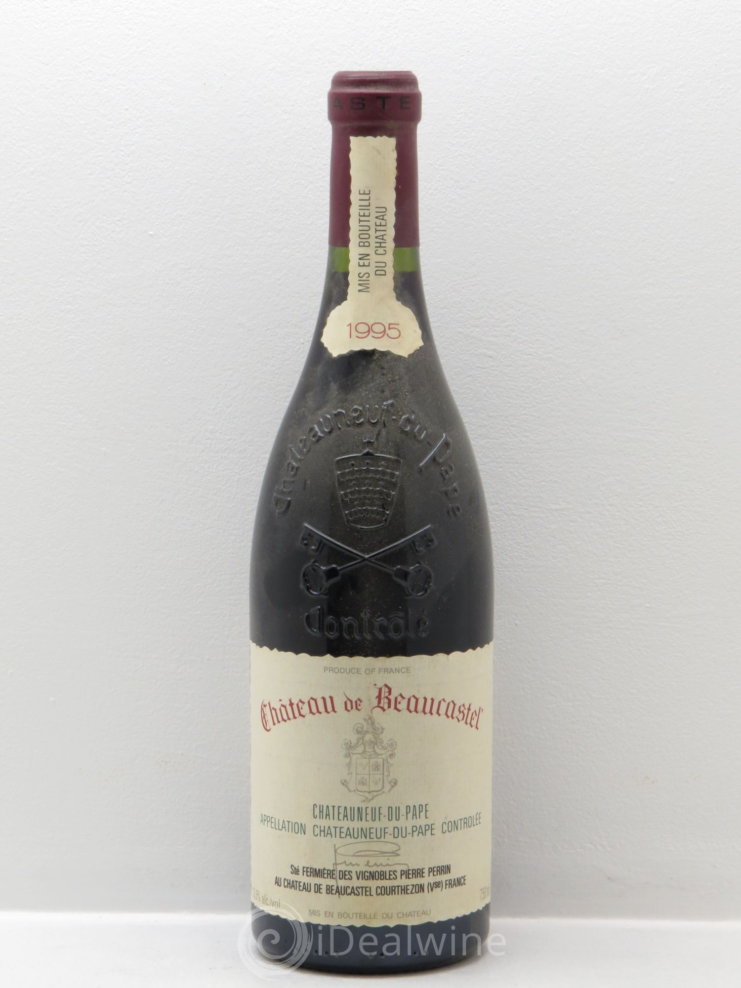 Châteauneuf-du-Pape Château de Beaucastel Famille Perrin 1995 - Lot de 1 bouteille - 0