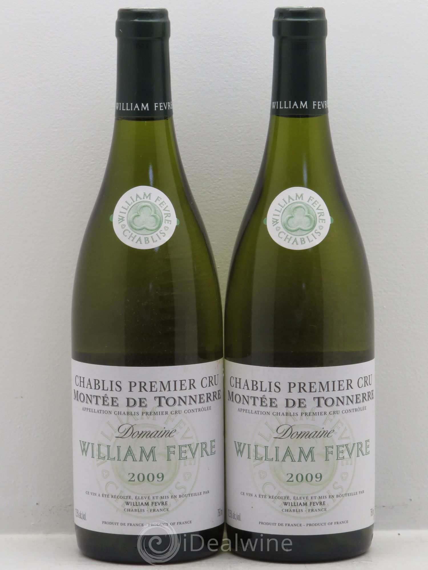 Chablis 1er Cru Montée de Tonnerre William Fèvre 2009 - Lot de 2 bouteilles - 0