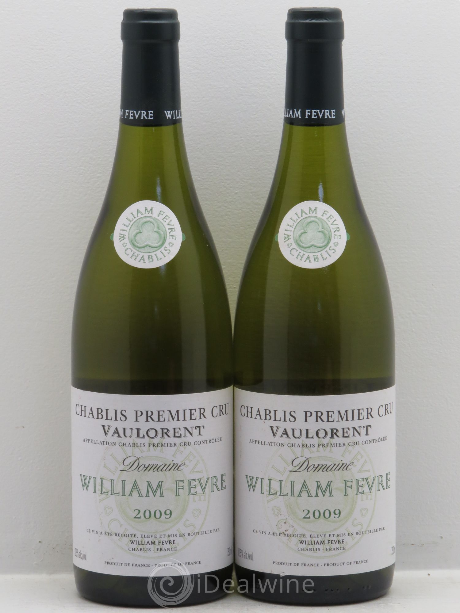 Chablis 1er Cru Vaulorent William Fèvre 2007 - Lot de 2 bouteilles - 0