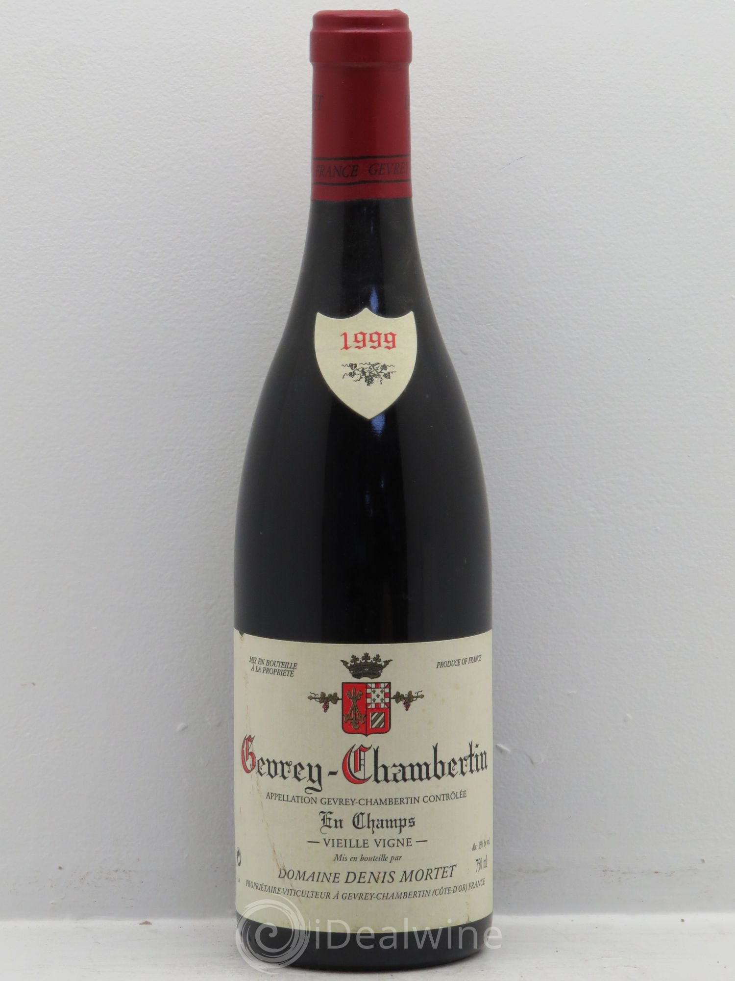Gevrey-Chambertin En Champs Vieille Vigne Denis Mortet (Domaine) Vieilles Vignes 1999 - Lot de 1 bouteille - 0