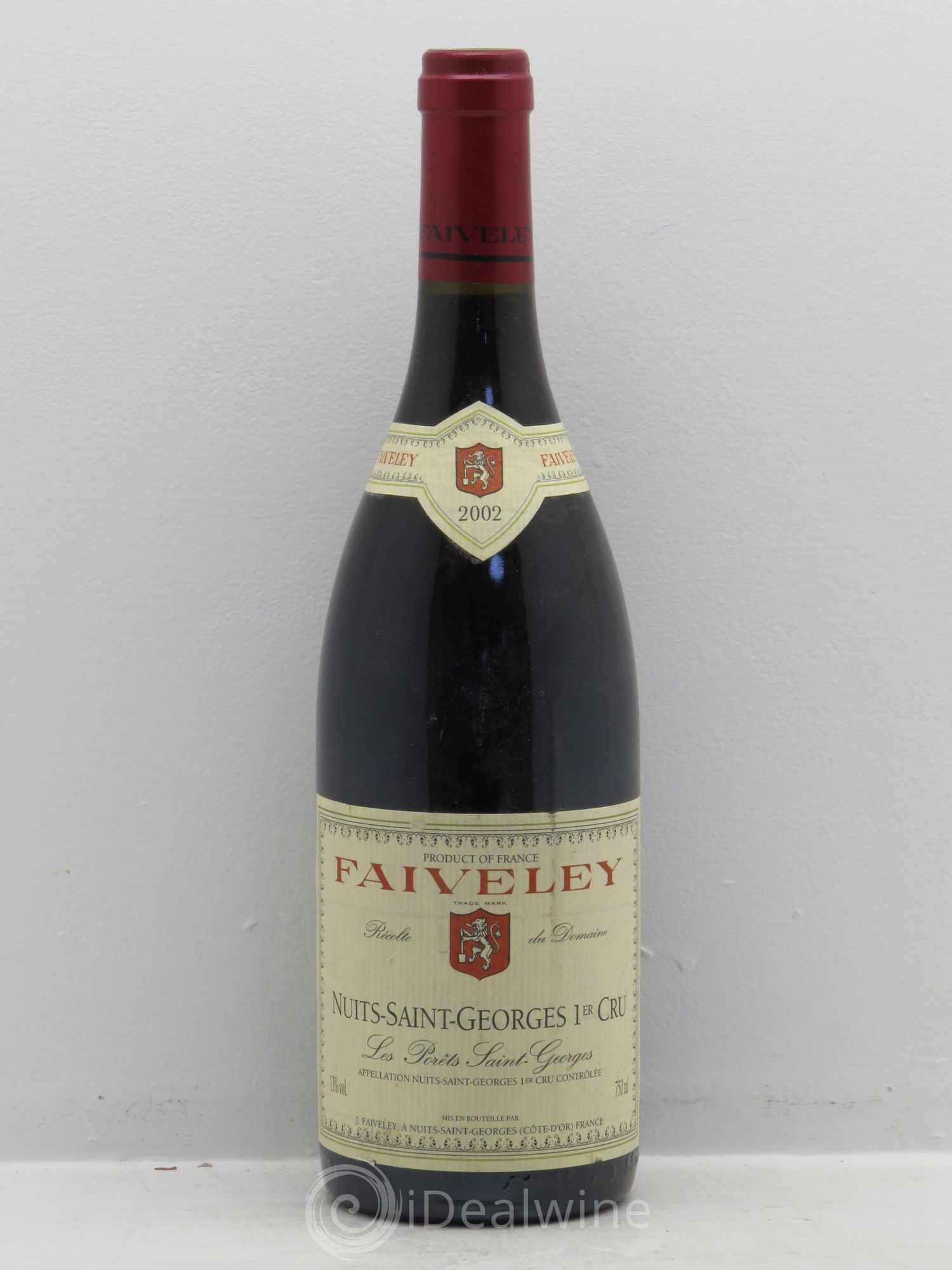 Nuits-Saint-Georges 1er Cru Les Porêts Saint-Georges Faiveley 1979 - Lot de 1 bouteille - 0