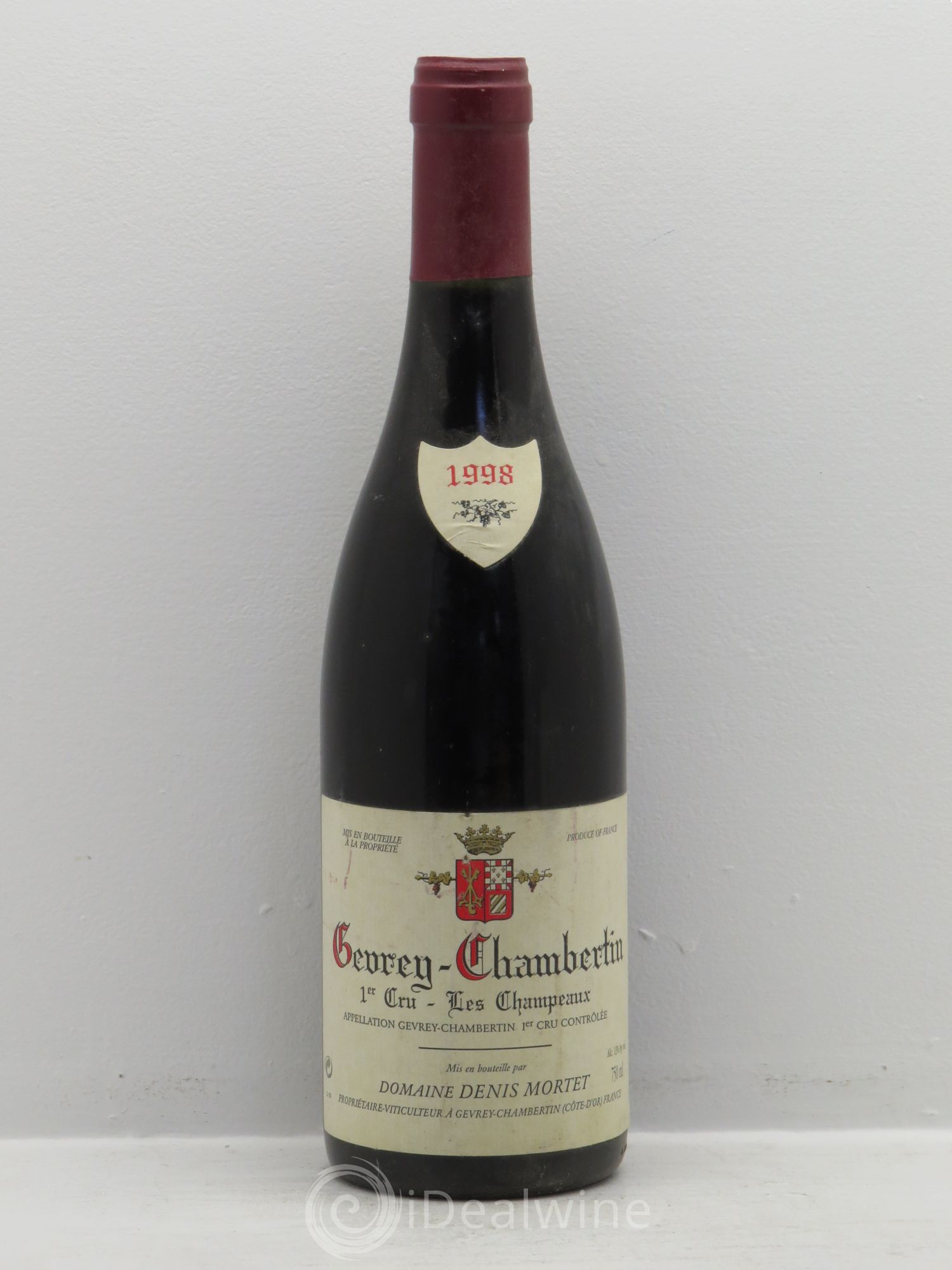 Gevrey-Chambertin 1er Cru Les Champeaux Denis Mortet (Domaine) 1998 - Lot de 1 bouteille - 0