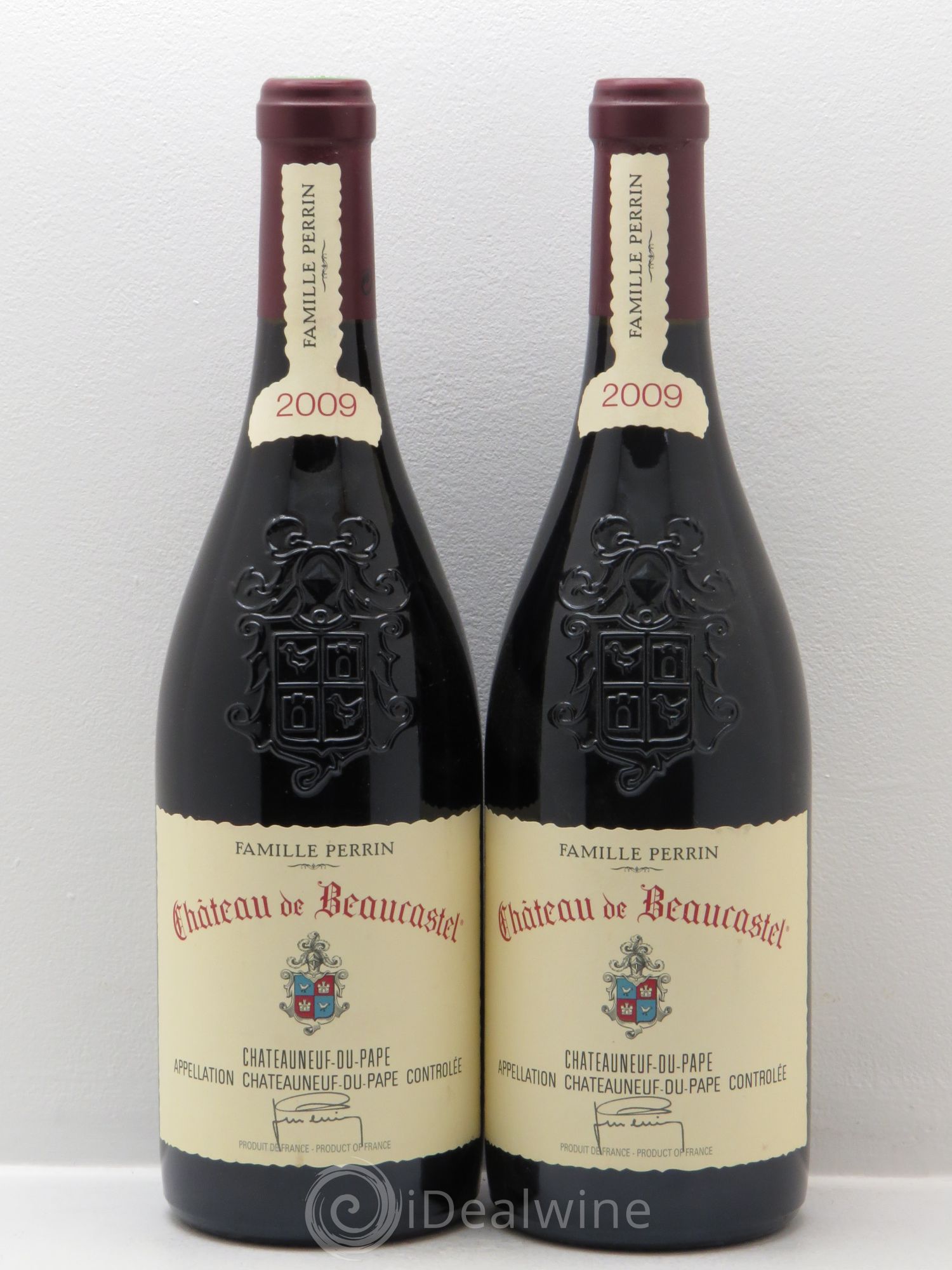 Châteauneuf-du-Pape Château de Beaucastel Famille Perrin 2009 - Lot de 2 bouteilles - 0