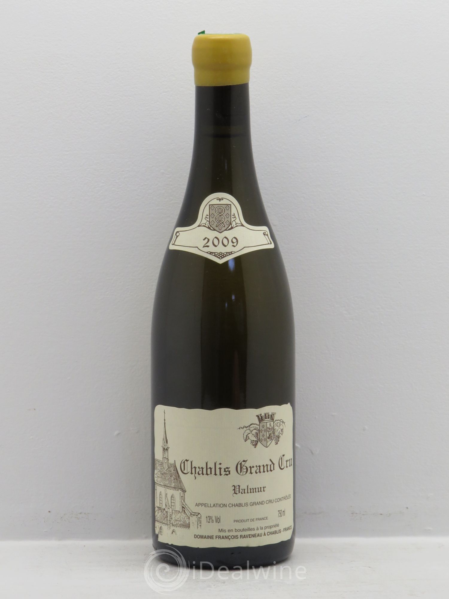 Chablis Grand Cru Valmur Raveneau (Domaine) 2009 - Lot de 1 bouteille - 0