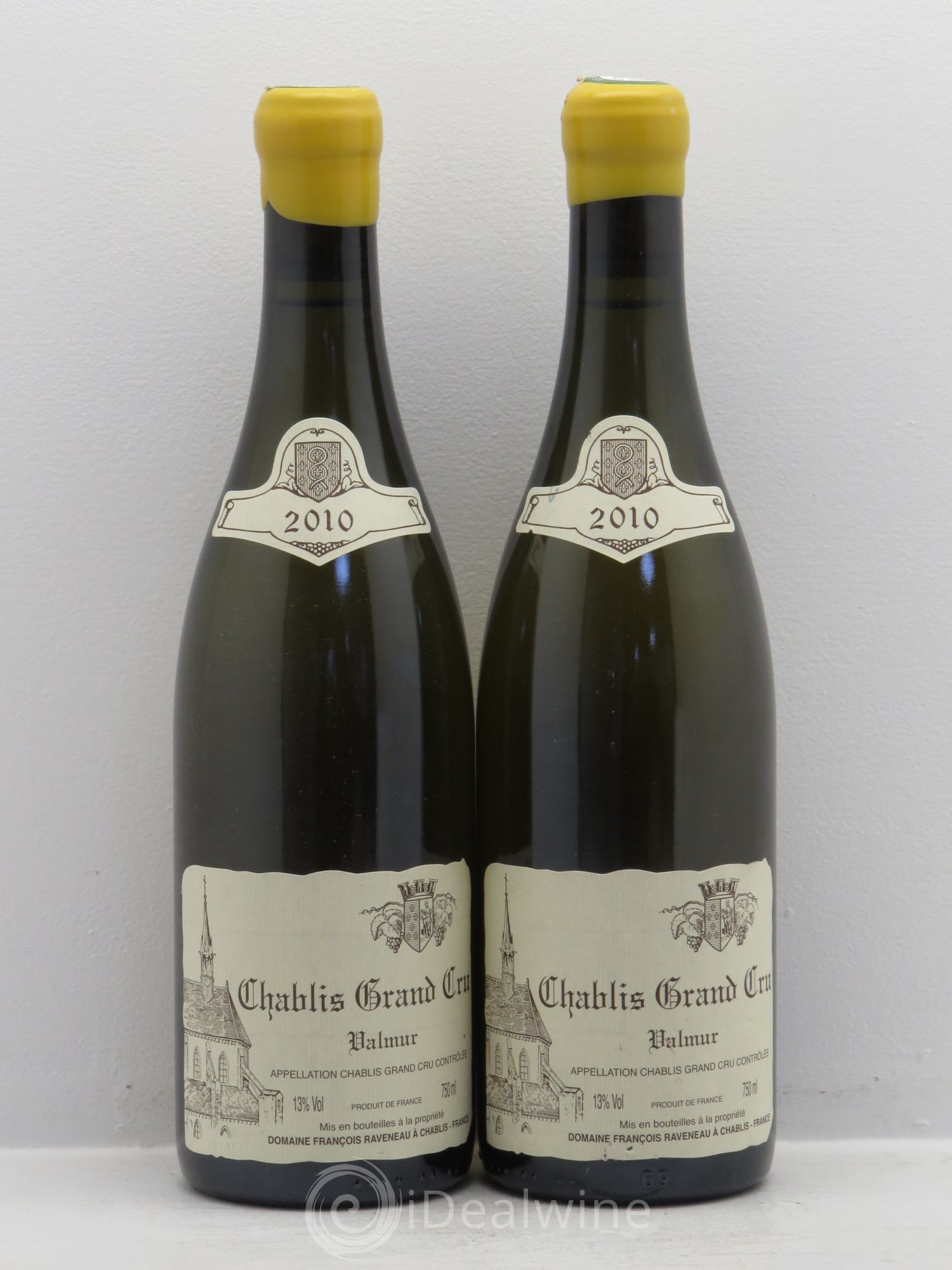 Chablis Grand Cru Valmur Raveneau (Domaine) 2010 - Lot de 2 bouteilles - 0