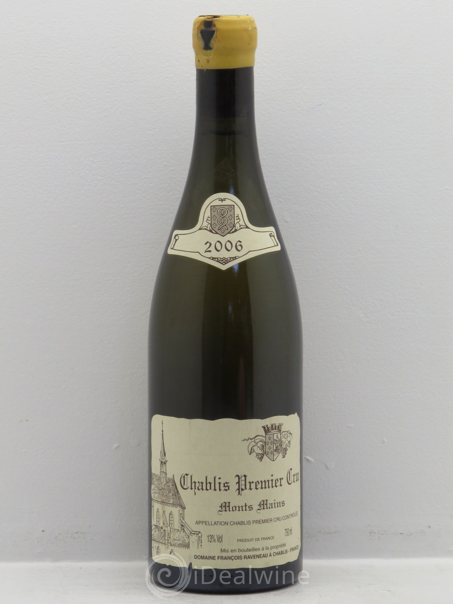 Chablis 1er Cru Monts Mains Raveneau (Domaine) 2006 - Lot de 1 bouteille - 0