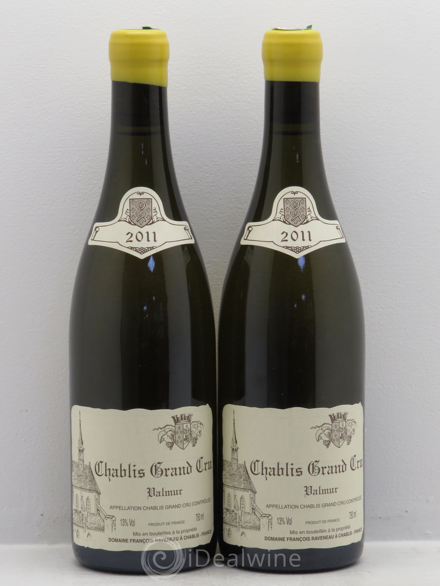 Chablis Grand Cru Valmur Raveneau (Domaine) 2011 - Lot de 2 bouteilles - 0