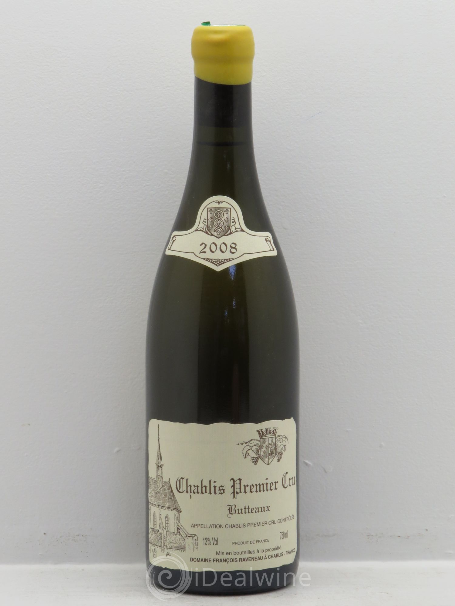 Chablis 1er Cru Butteaux Raveneau (Domaine) 2008 - Lot de 1 bouteille - 0