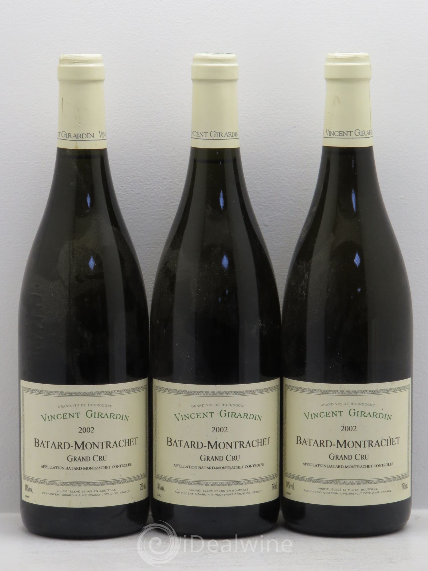 Bâtard-Montrachet Grand Cru V.Girardin 2002 - Posten von 3 Flaschen - 0