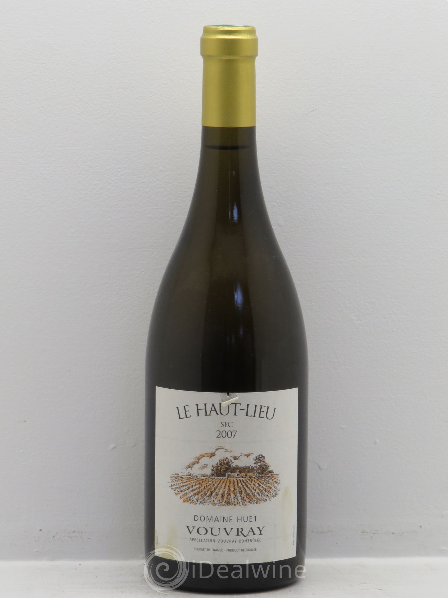 Vouvray Le Haut-Lieu Sec Domaine Huet 2007 - Lot de 1 bouteille - 0
