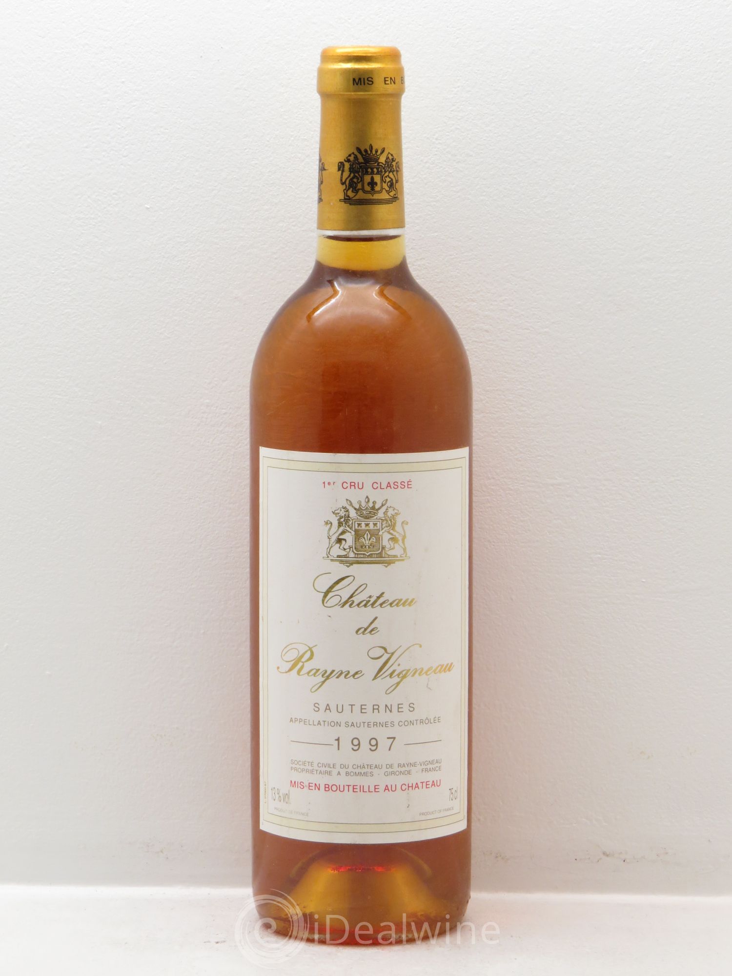 Château de Rayne Vigneau 1er Grand Cru Classé 1997 - Lotto di 1 bottiglia - 0