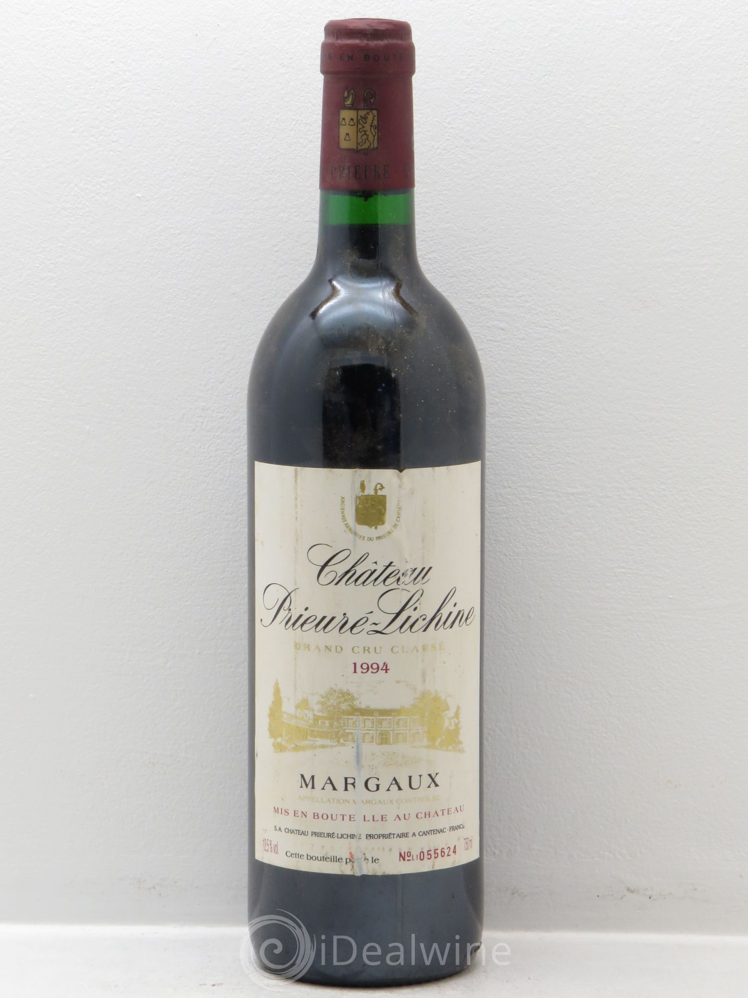 Château Prieuré Lichine 4ème Grand Cru Classé 1994 - Lot de 1 bouteille - 0