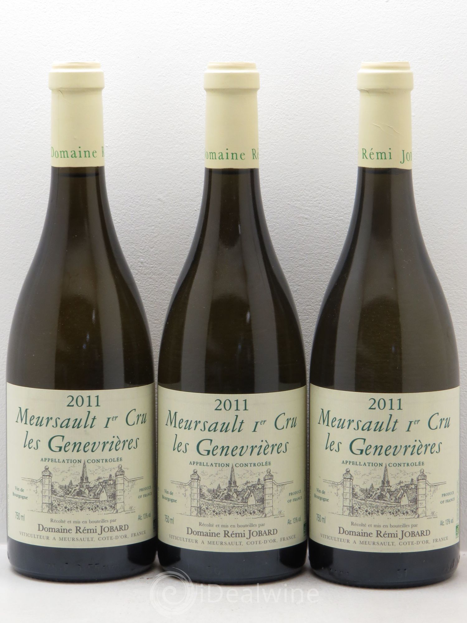 Meursault 1er Cru Les Genevrières Rémi Jobard (Domaine) 2011 - Lot de 3 bouteilles - 0
