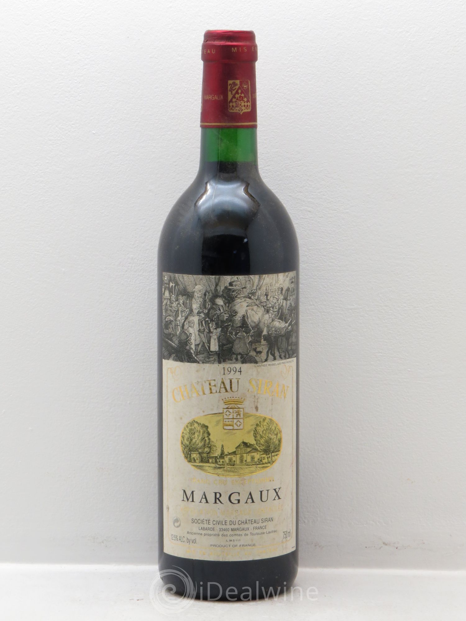 Château Siran 1994 - Lot de 1 bouteille - 0