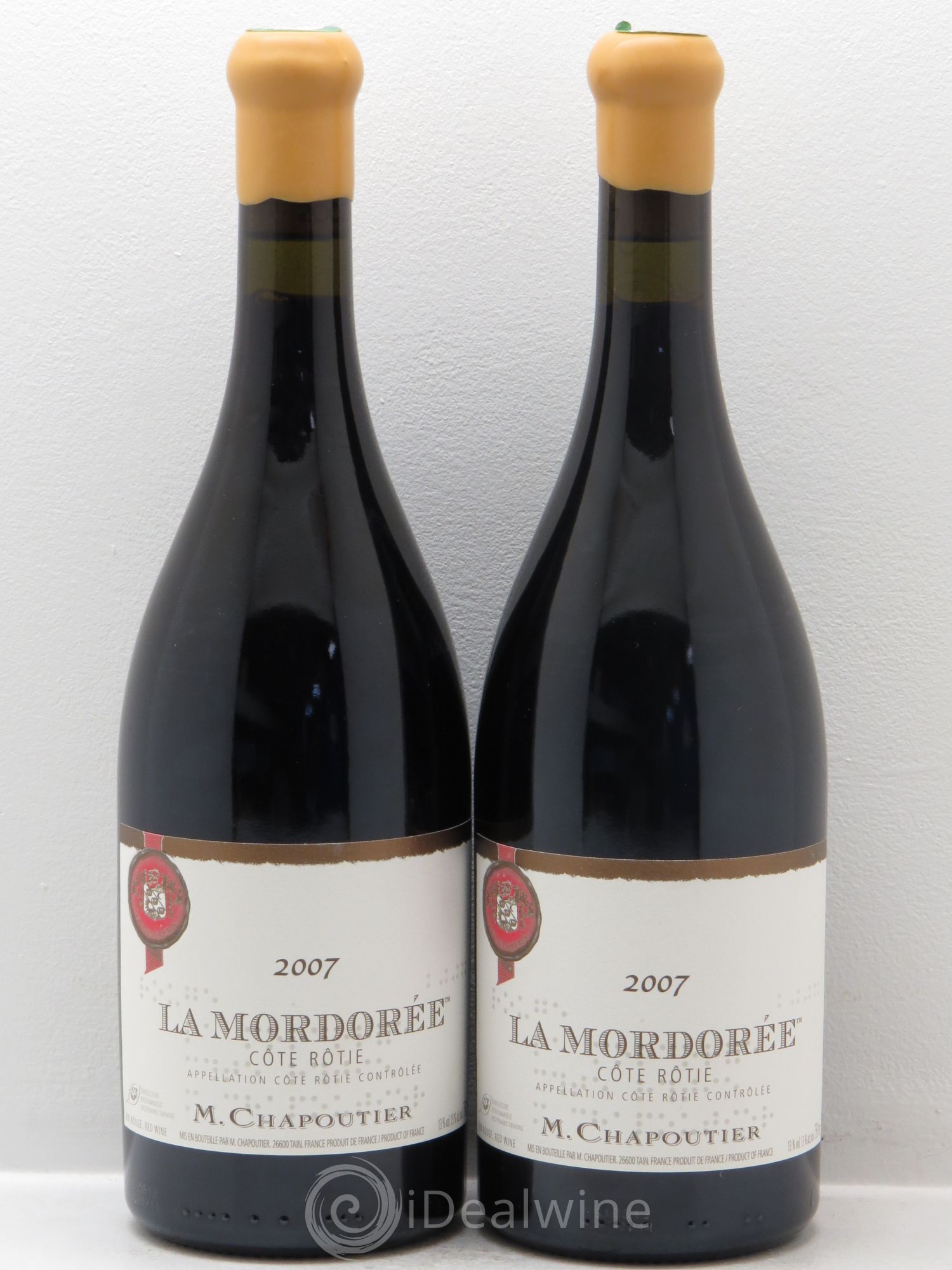 Côte-Rôtie La Mordorée Chapoutier 2007 - Lot de 2 bouteilles - 0