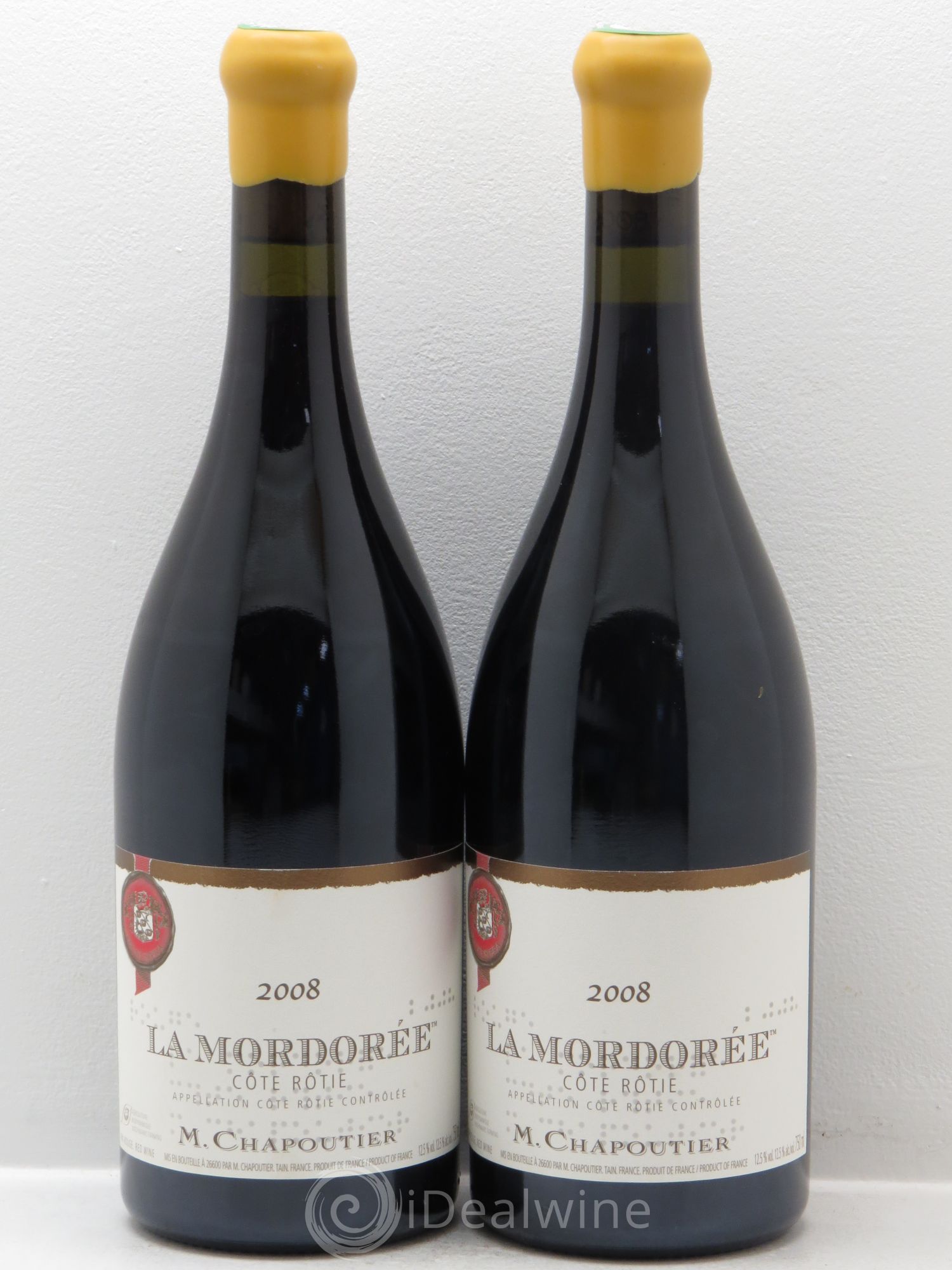Côte-Rôtie La Mordorée Chapoutier 2008 - Lot de 2 bouteilles - 0