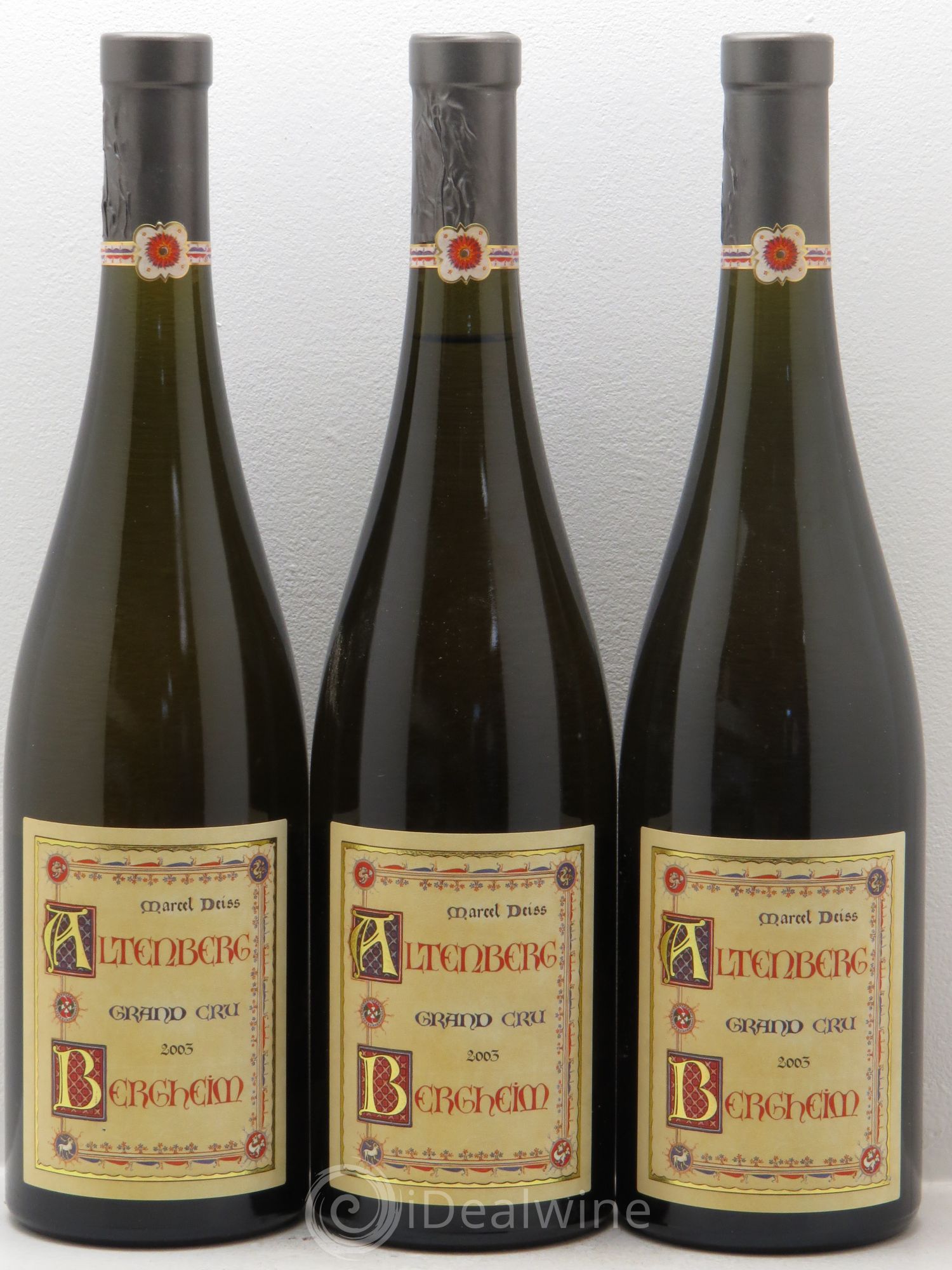 Alsace Grand Cru Altenberg de Bergheim Marcel Deiss (Domaine) 2003 - Lotto di 3 bottiglie - 0