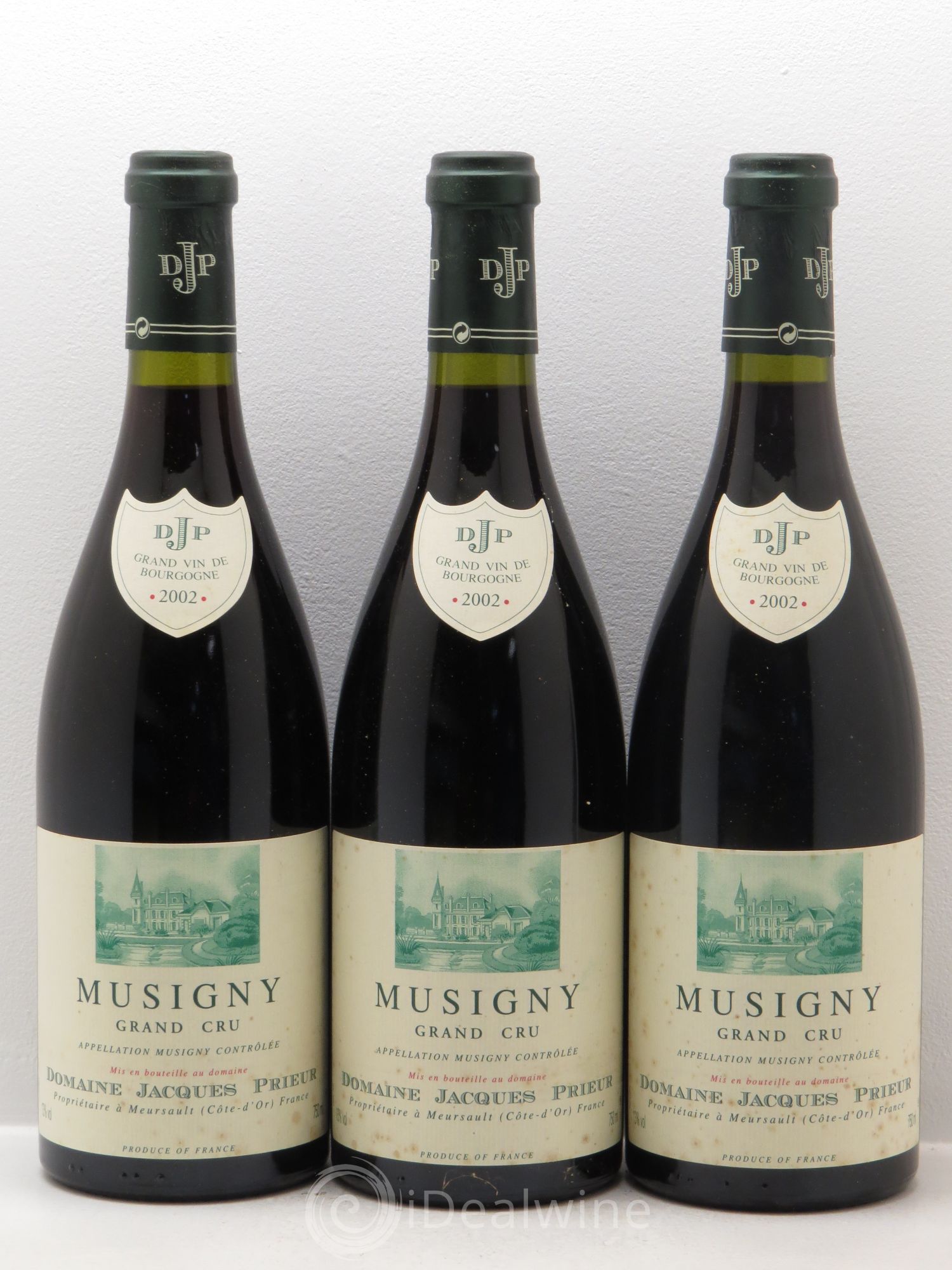 Musigny Grand Cru Jacques Prieur (Domaine) 2002 - Lot de 3 bouteilles - 0