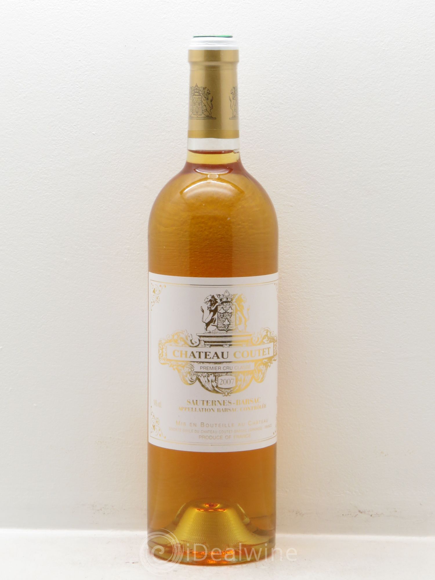 Château Coutet 1er Grand Cru Classé 2007 - Lotto di 6 bottiglie - 0