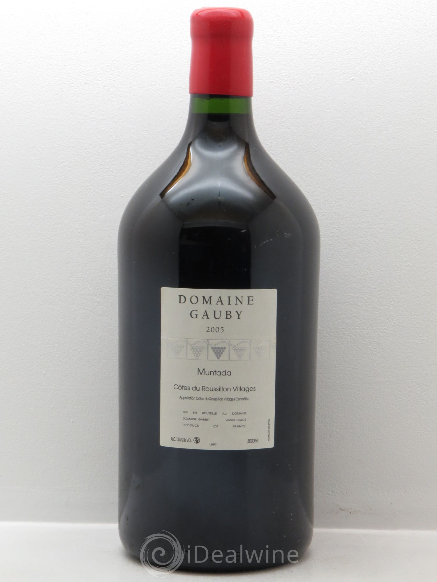 Côtes Catalanes (anciennement Côtes du Roussillon Villages) La Muntada Gauby (Domaine) 2005 - Lot de 1 jeroboam - 0