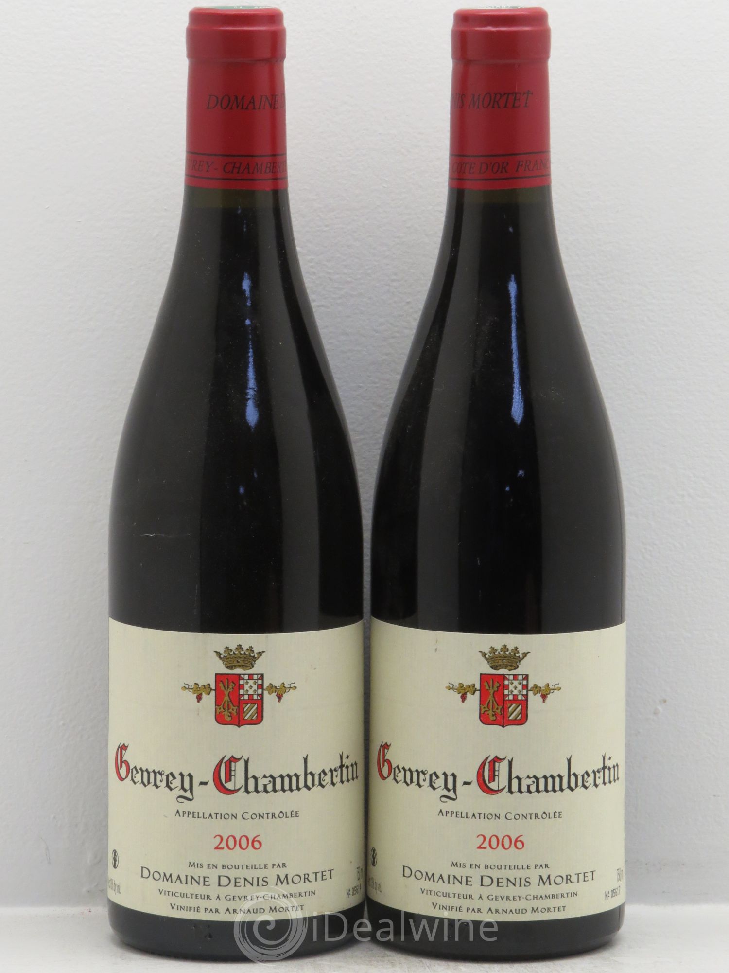Gevrey-Chambertin Denis Mortet (Domaine) 2006 - Lot de 2 bouteilles - 0