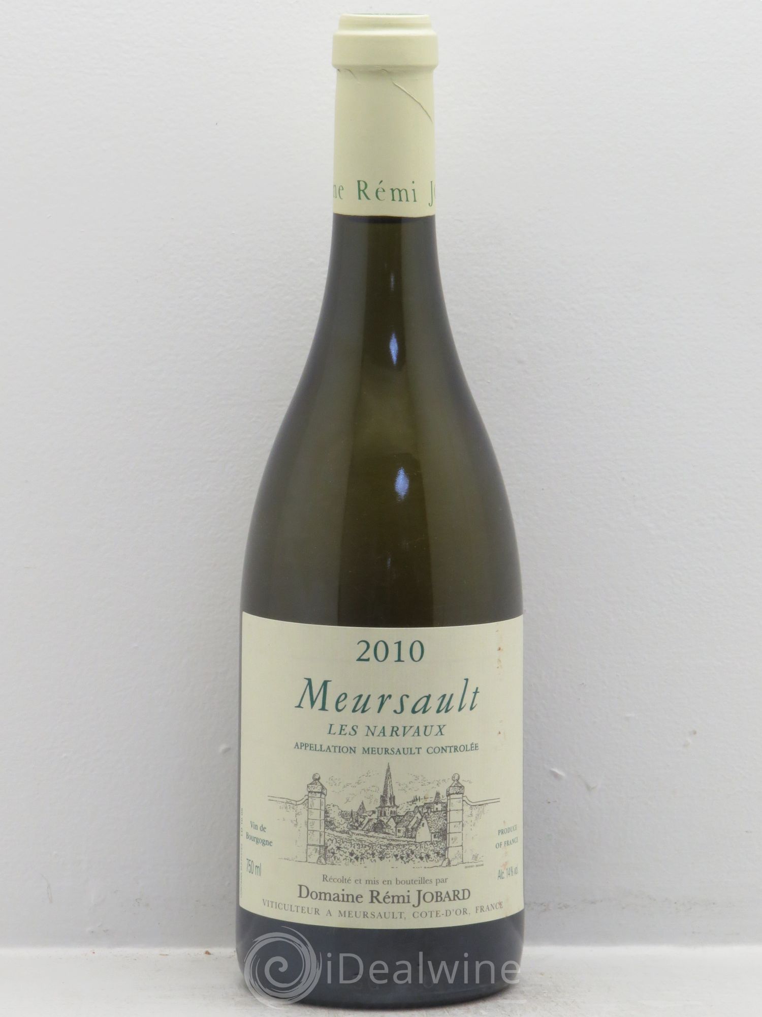 Meursault Les Narvaux Rémi Jobard (Domaine) 2010 - Lot de 1 bouteille - 0