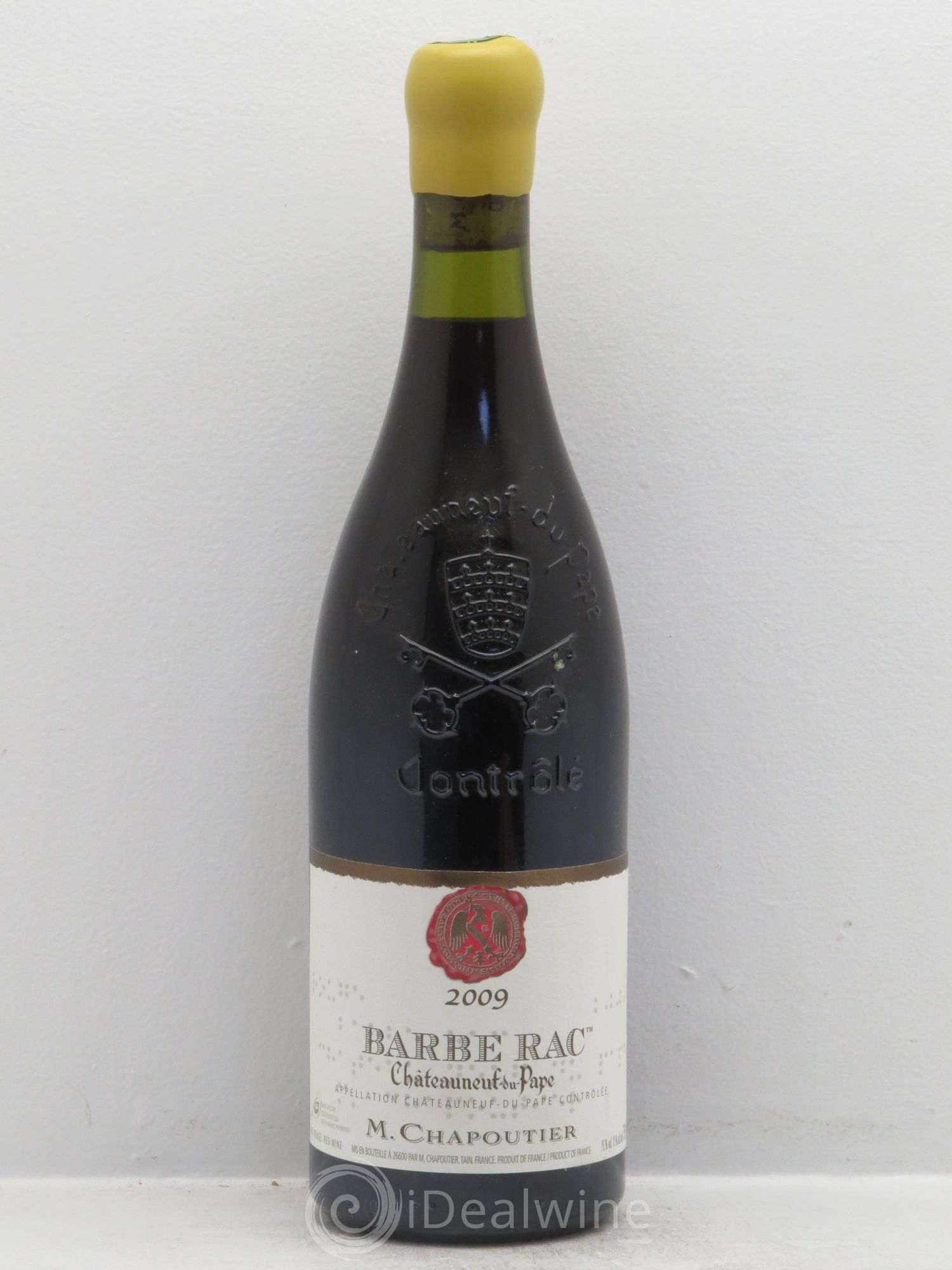 Châteauneuf-du-Pape Barbe Rac Chapoutier 2009 - Lot de 1 bouteille - 0